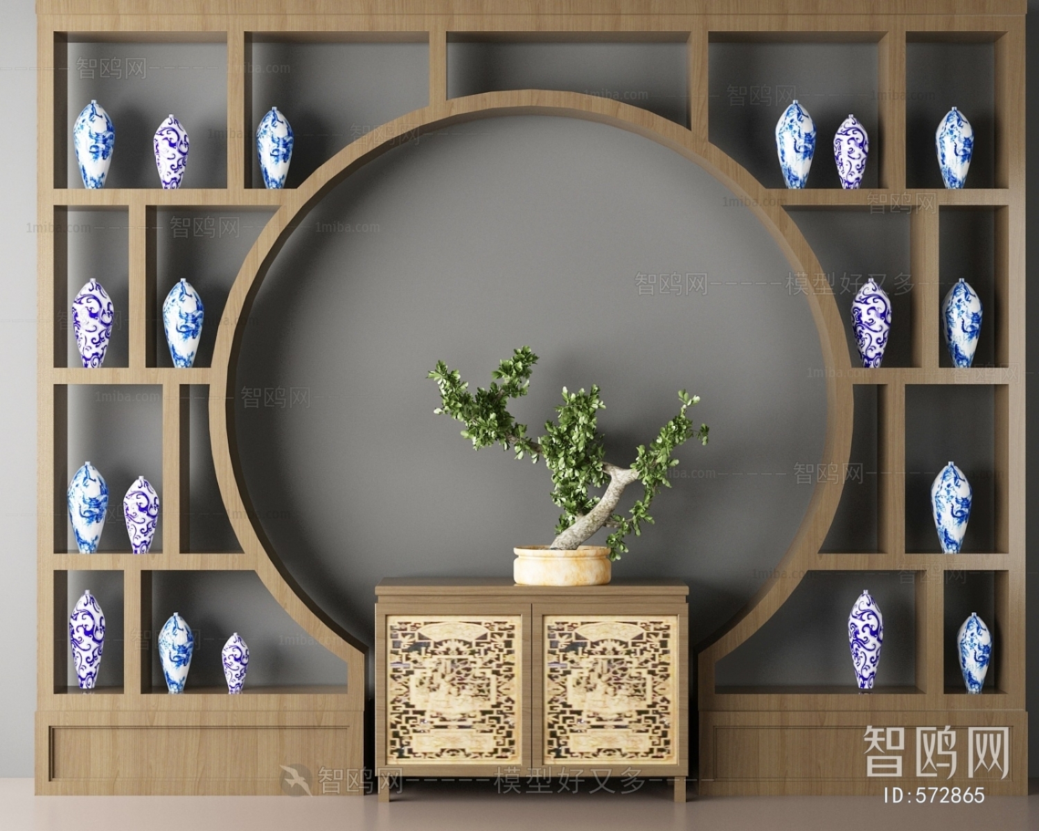 New Chinese Style Decorative Frame