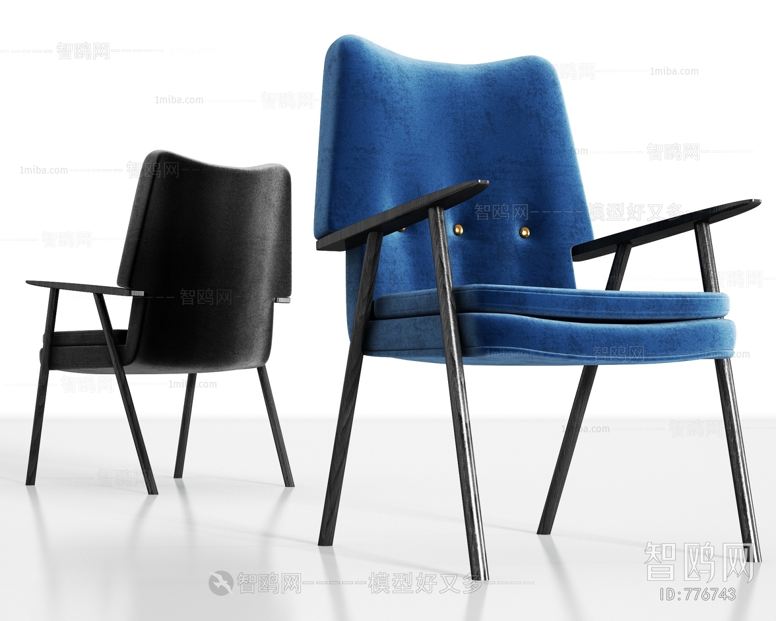 New Chinese Style Single Chair