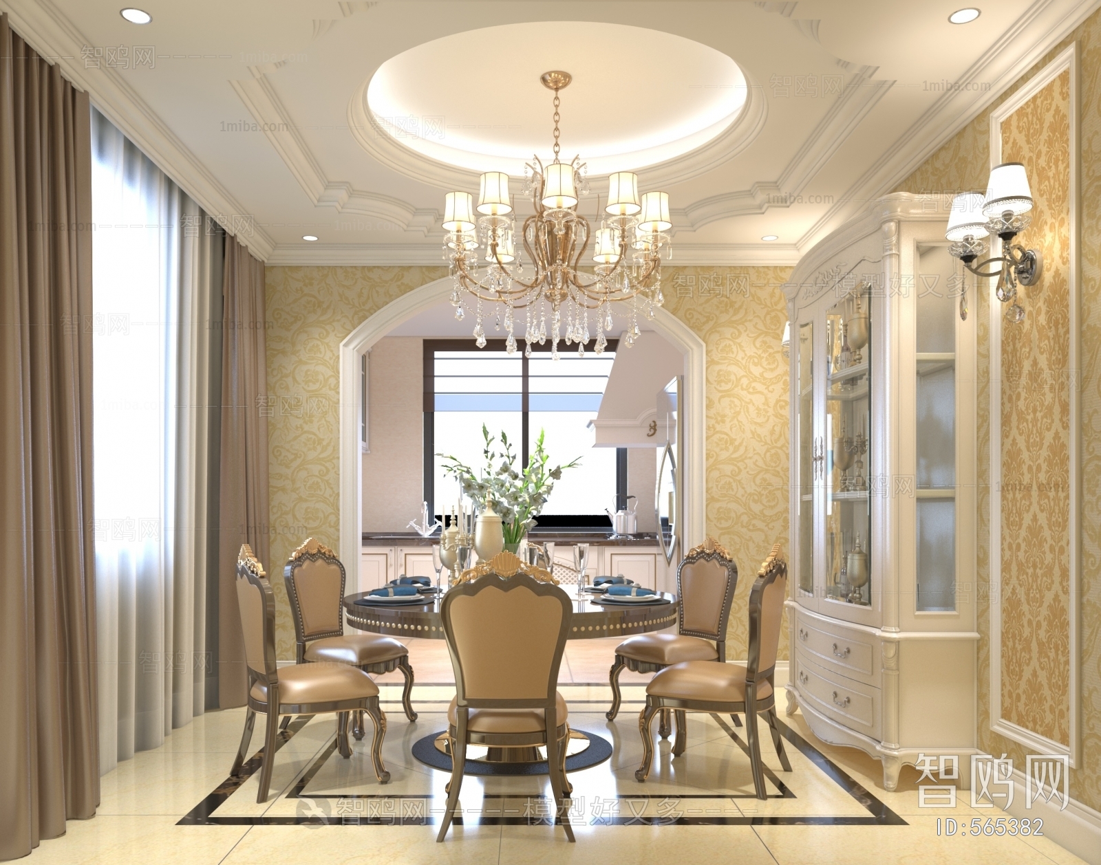 European Style Dining Room