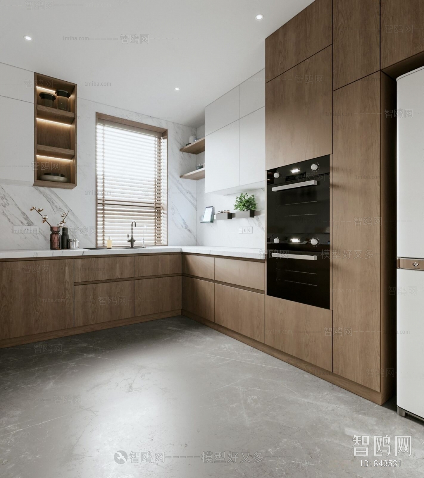 Modern The Kitchen