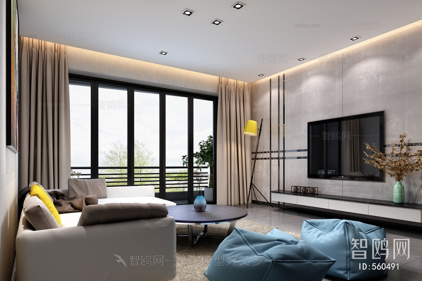 Modern A Living Room