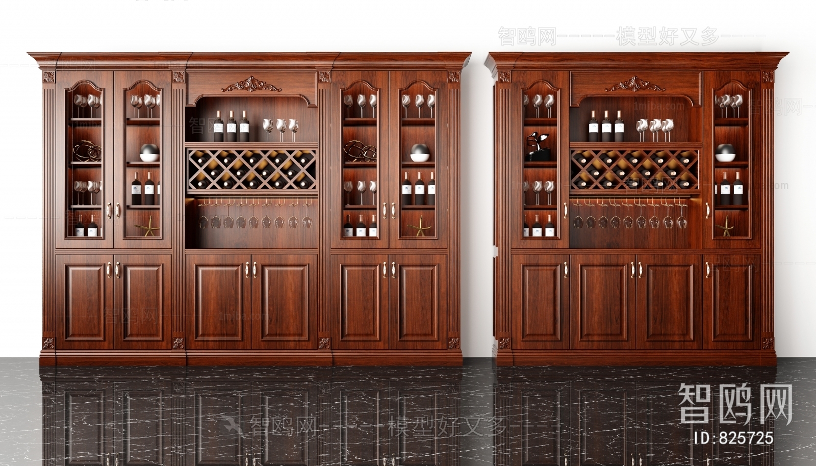 American Style Wine Cabinet