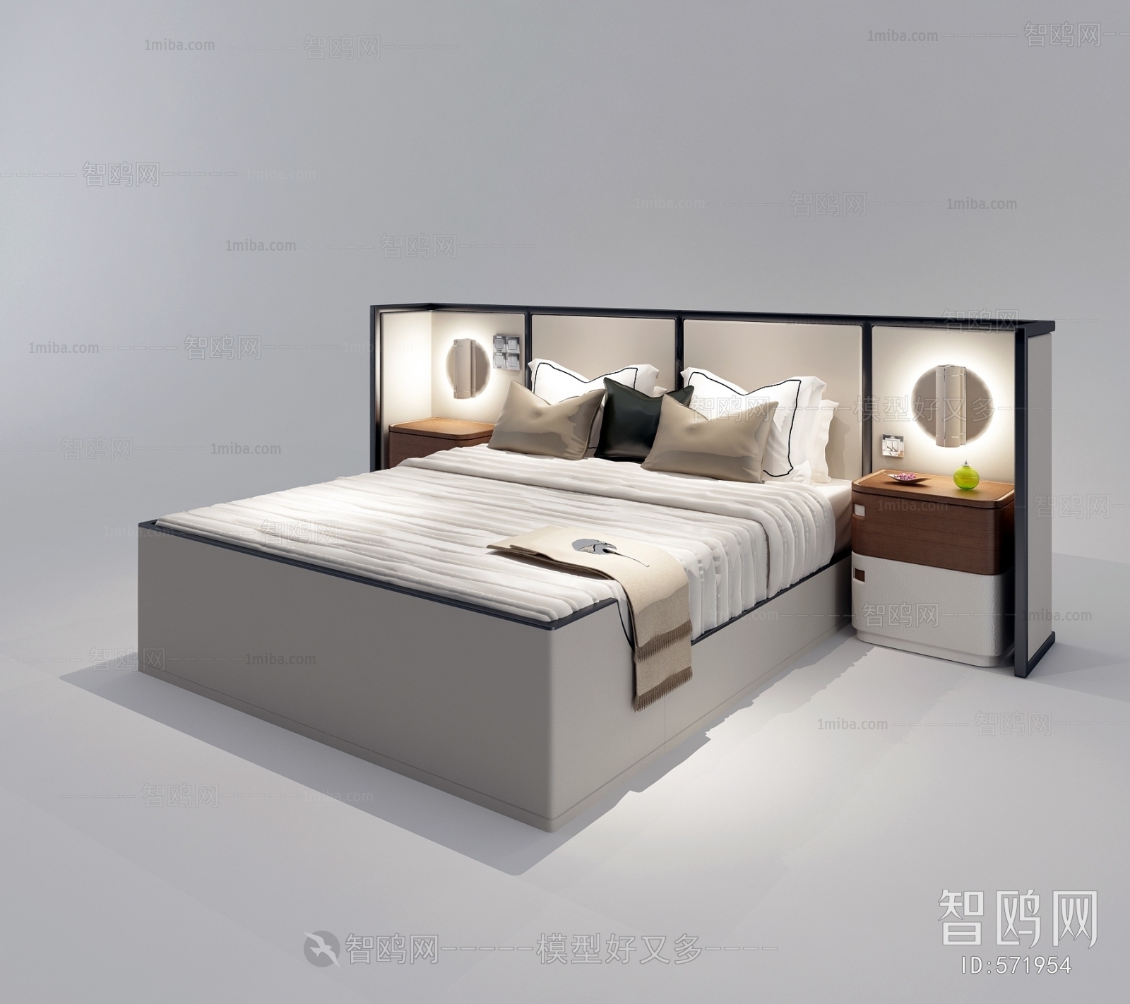 Modern Double Bed