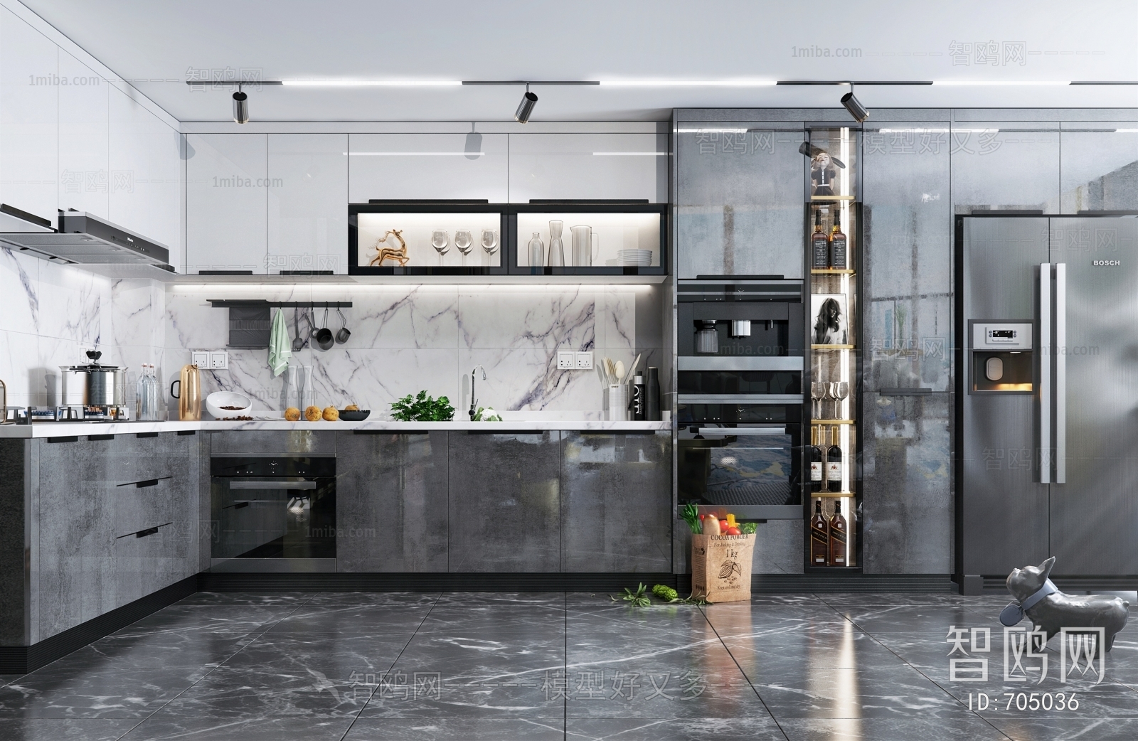 Modern The Kitchen