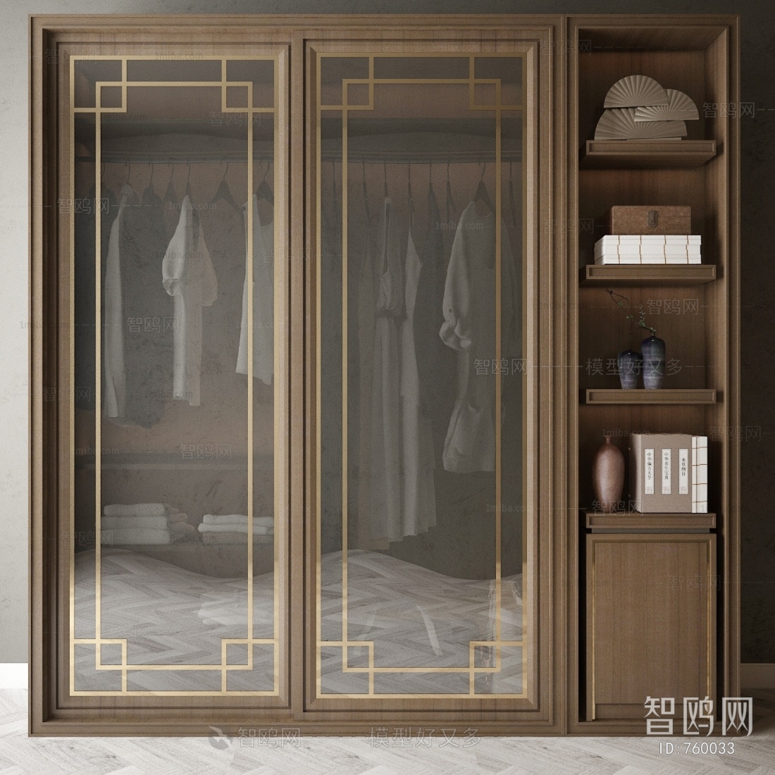 New Chinese Style The Wardrobe