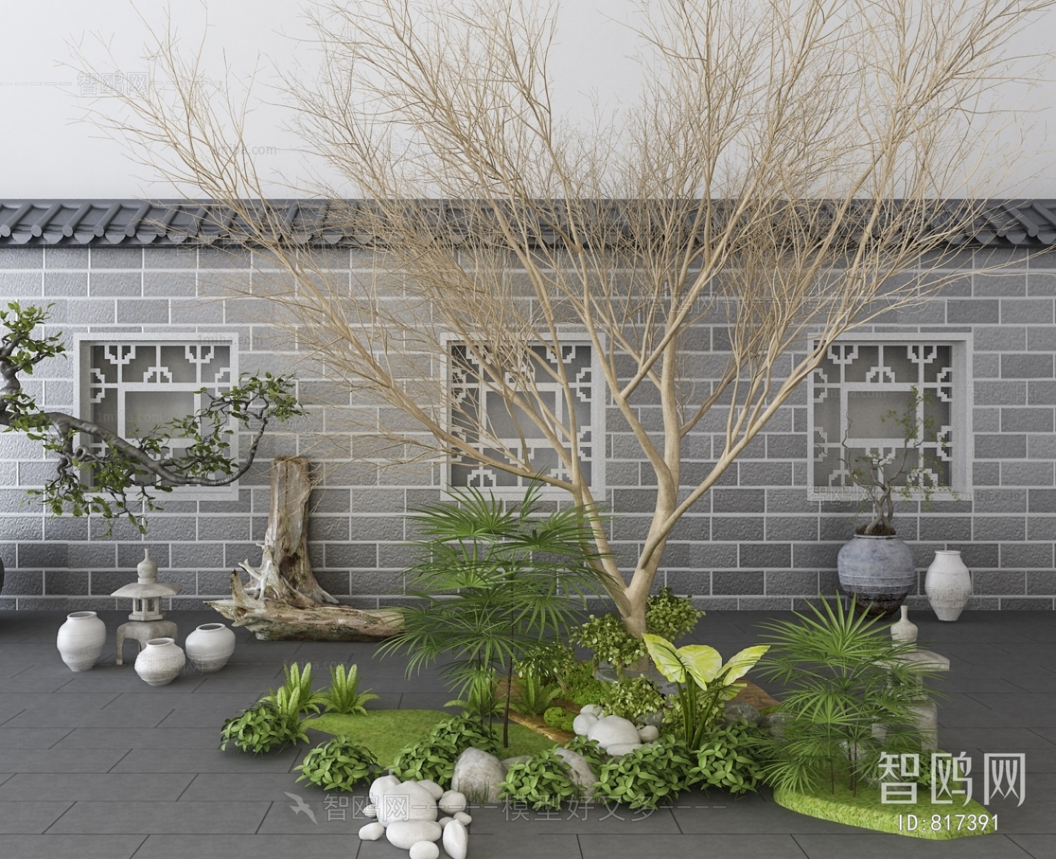 New Chinese Style Garden