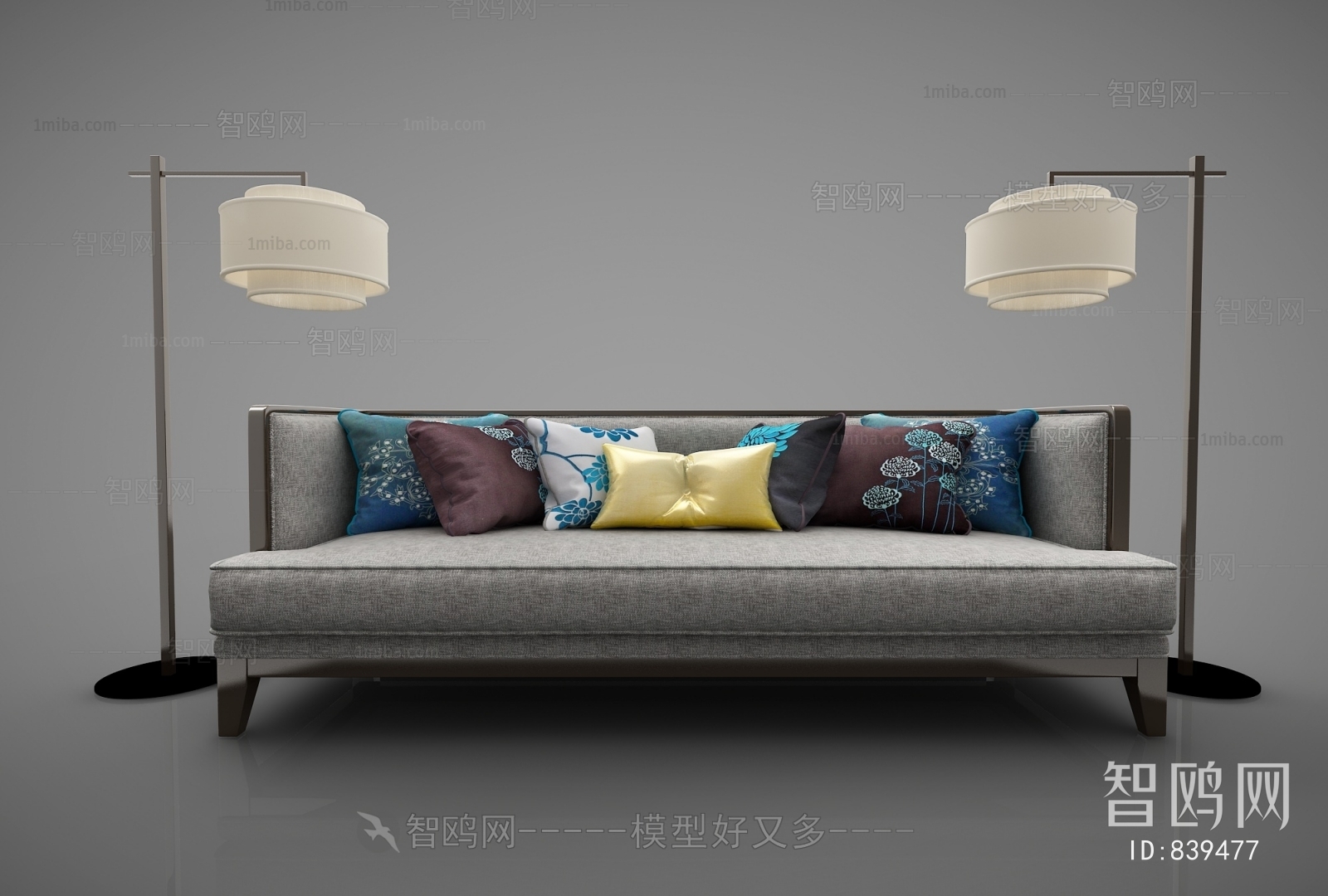 Modern Three-seat Sofa