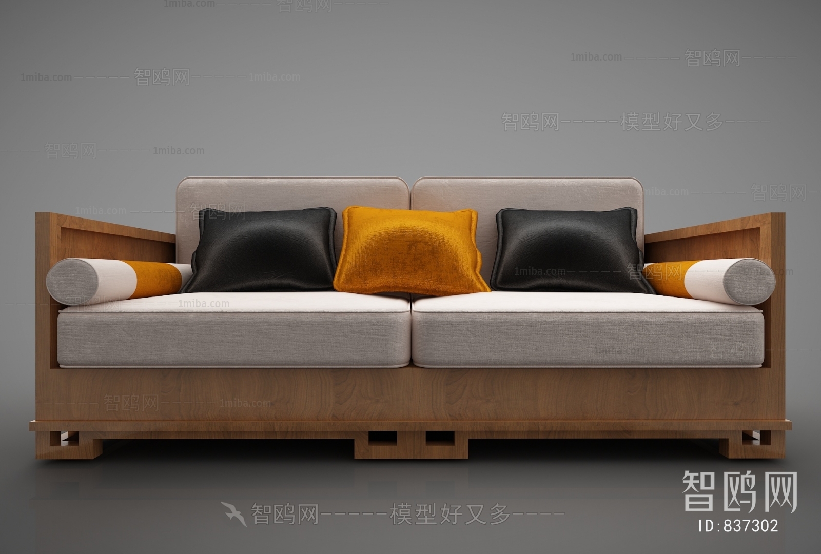 New Chinese Style A Sofa For Two