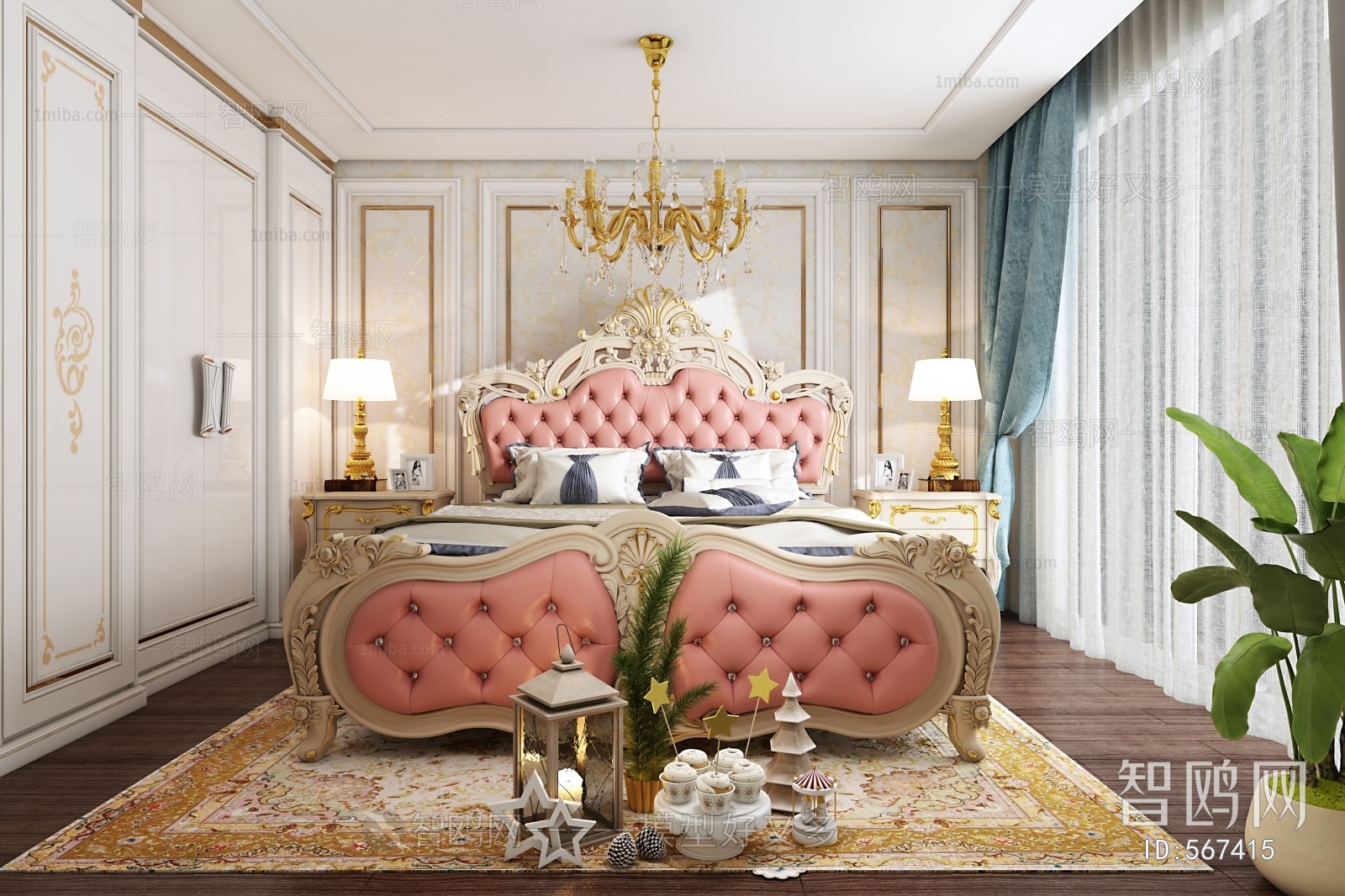 European Style Bedroom