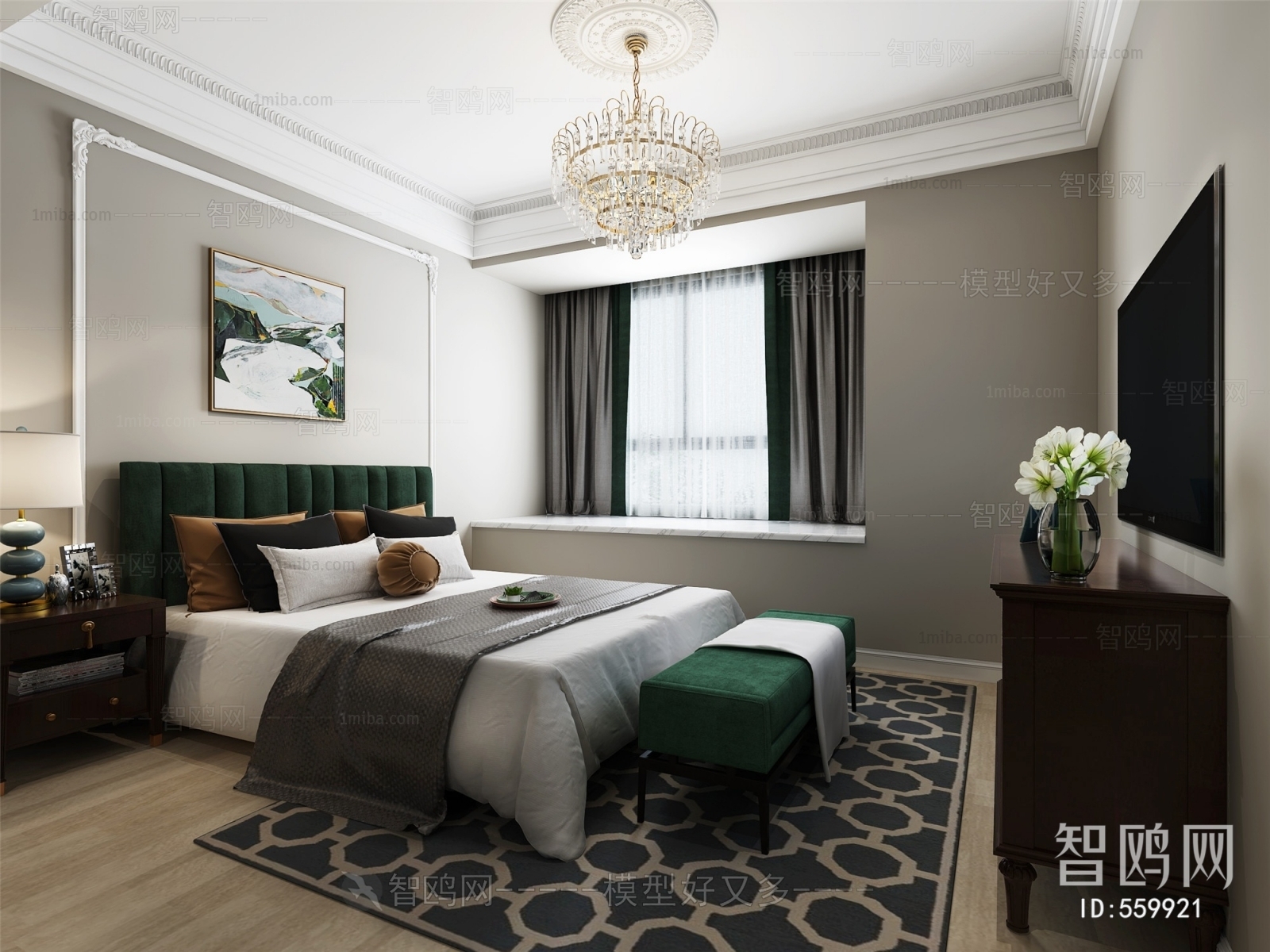 European Style Bedroom