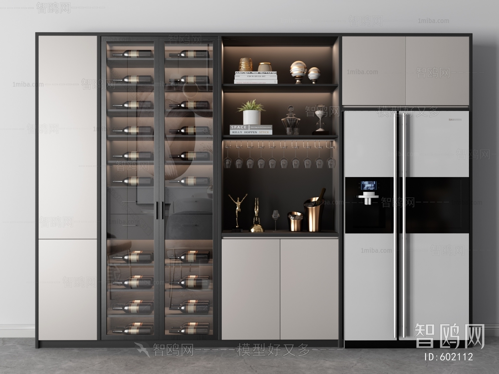 Modern Wine Cabinet