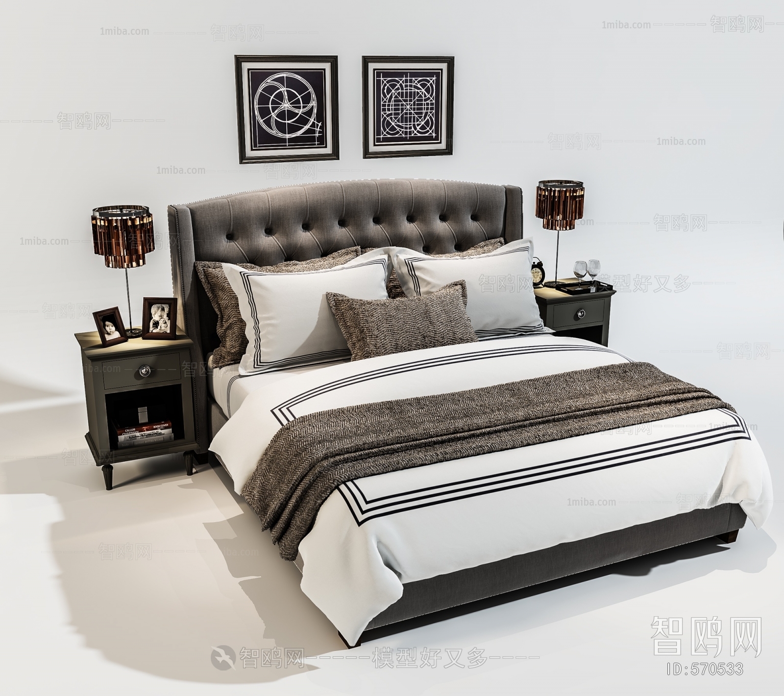 Modern Double Bed