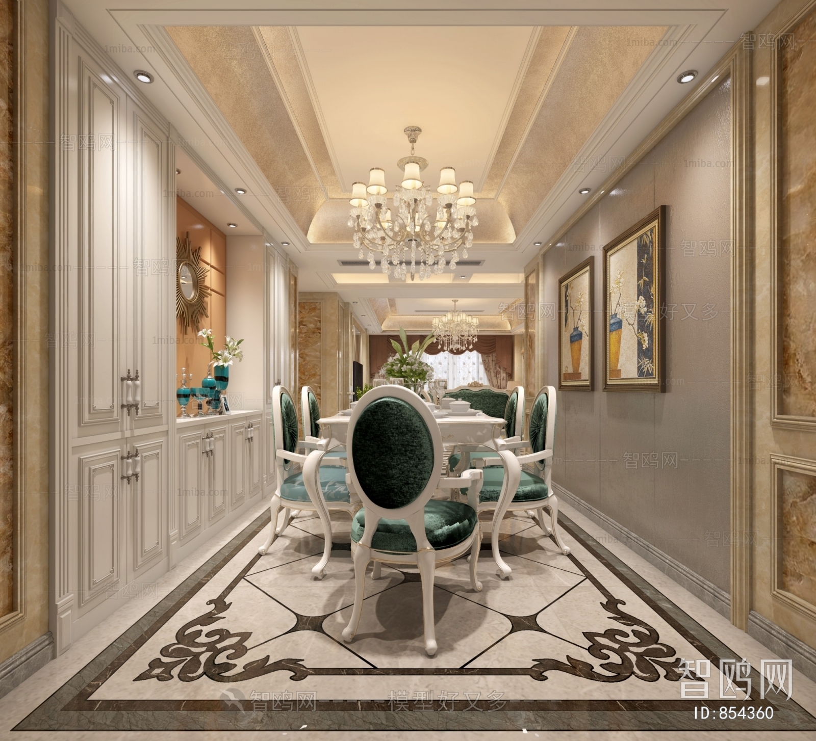 European Style Dining Room