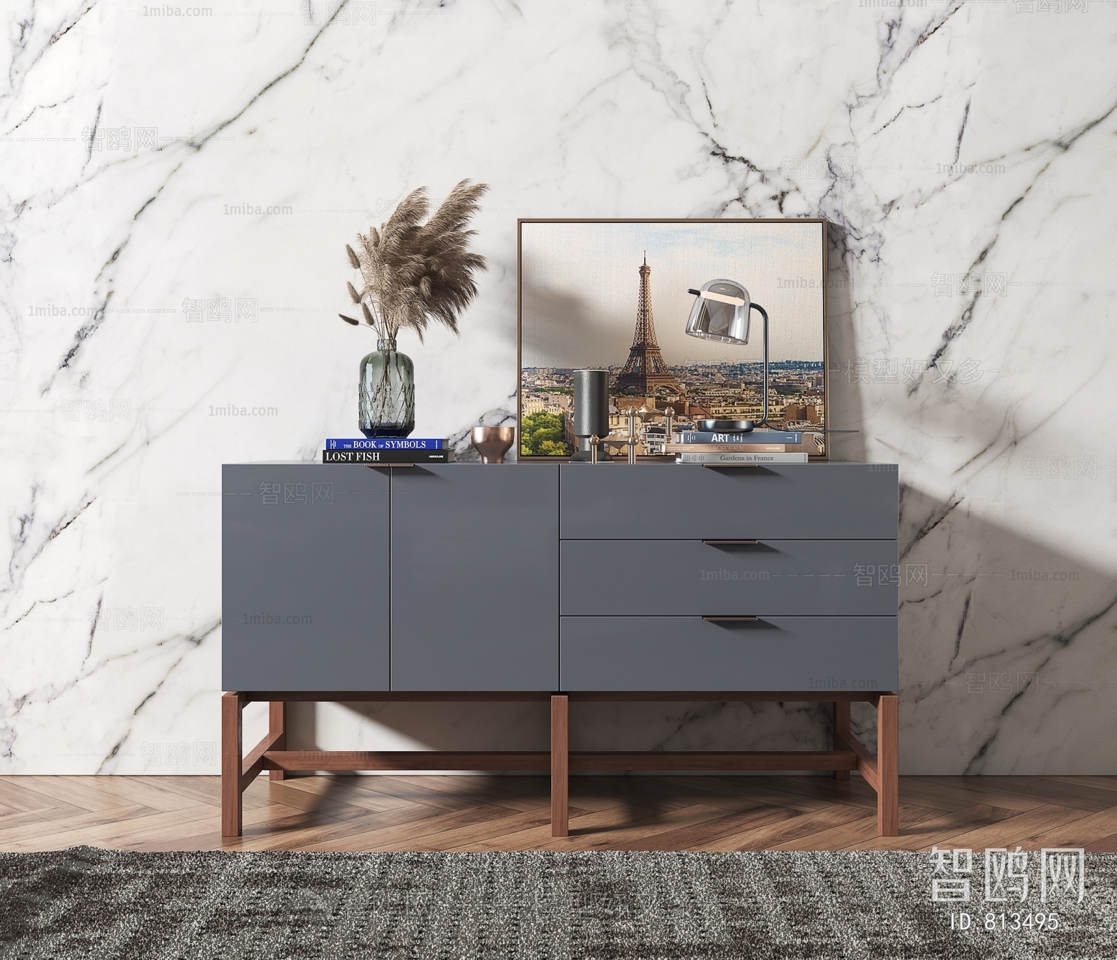 Modern Side Cabinet/Entrance Cabinet