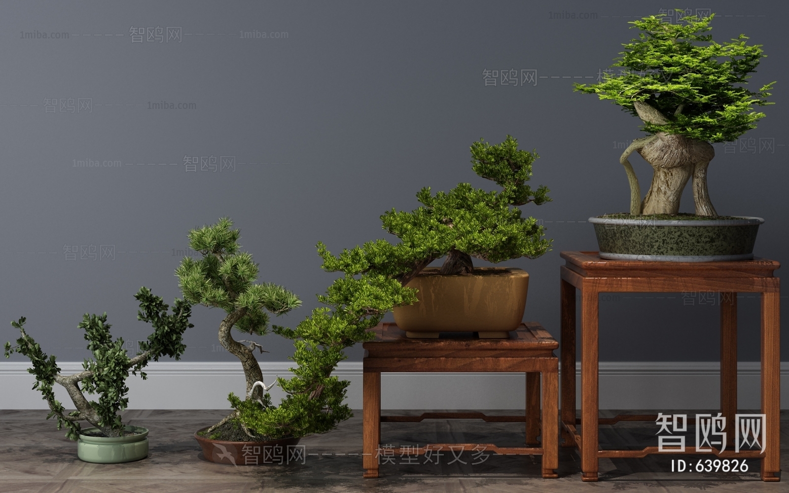 New Chinese Style Bonsai