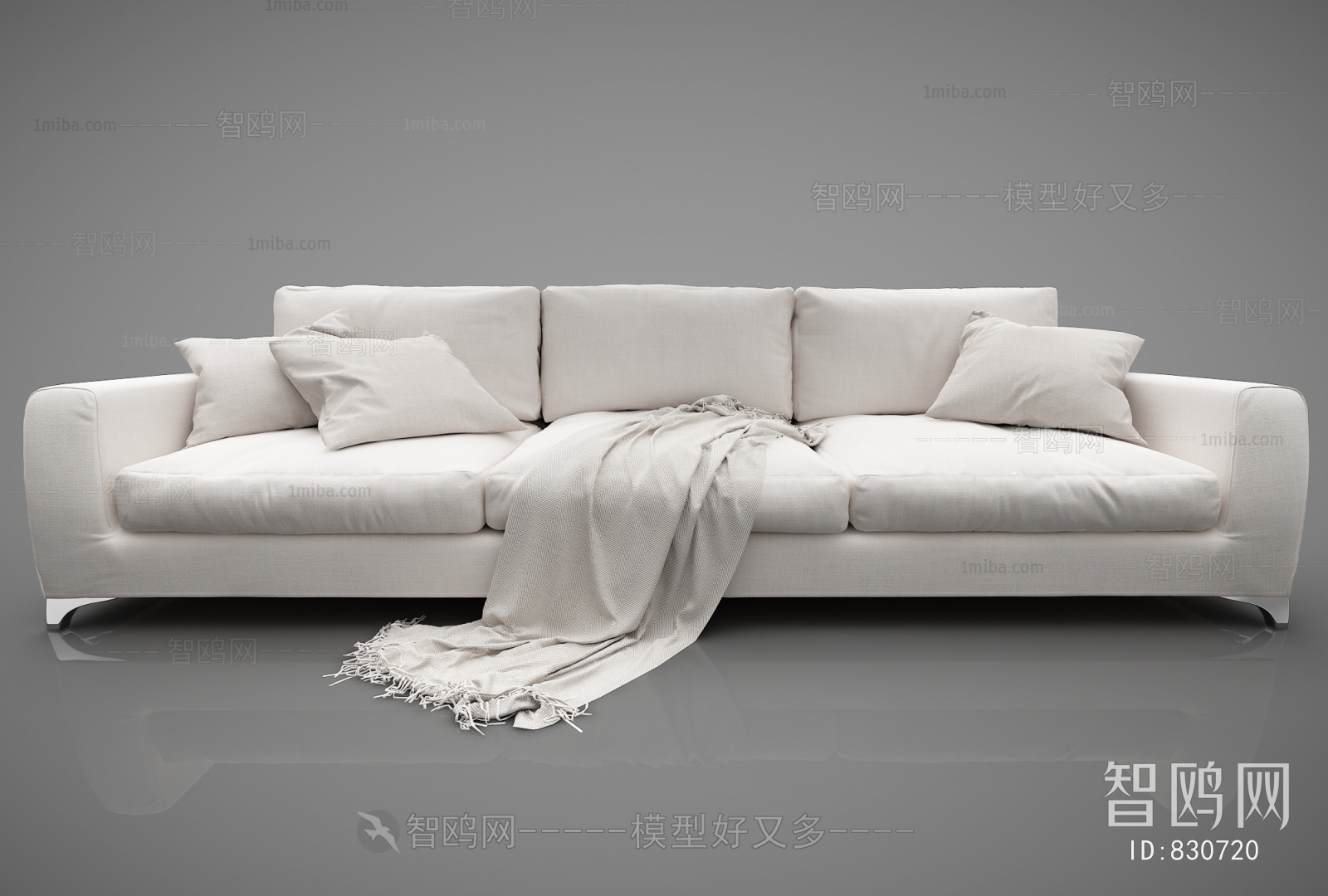 Modern Three-seat Sofa