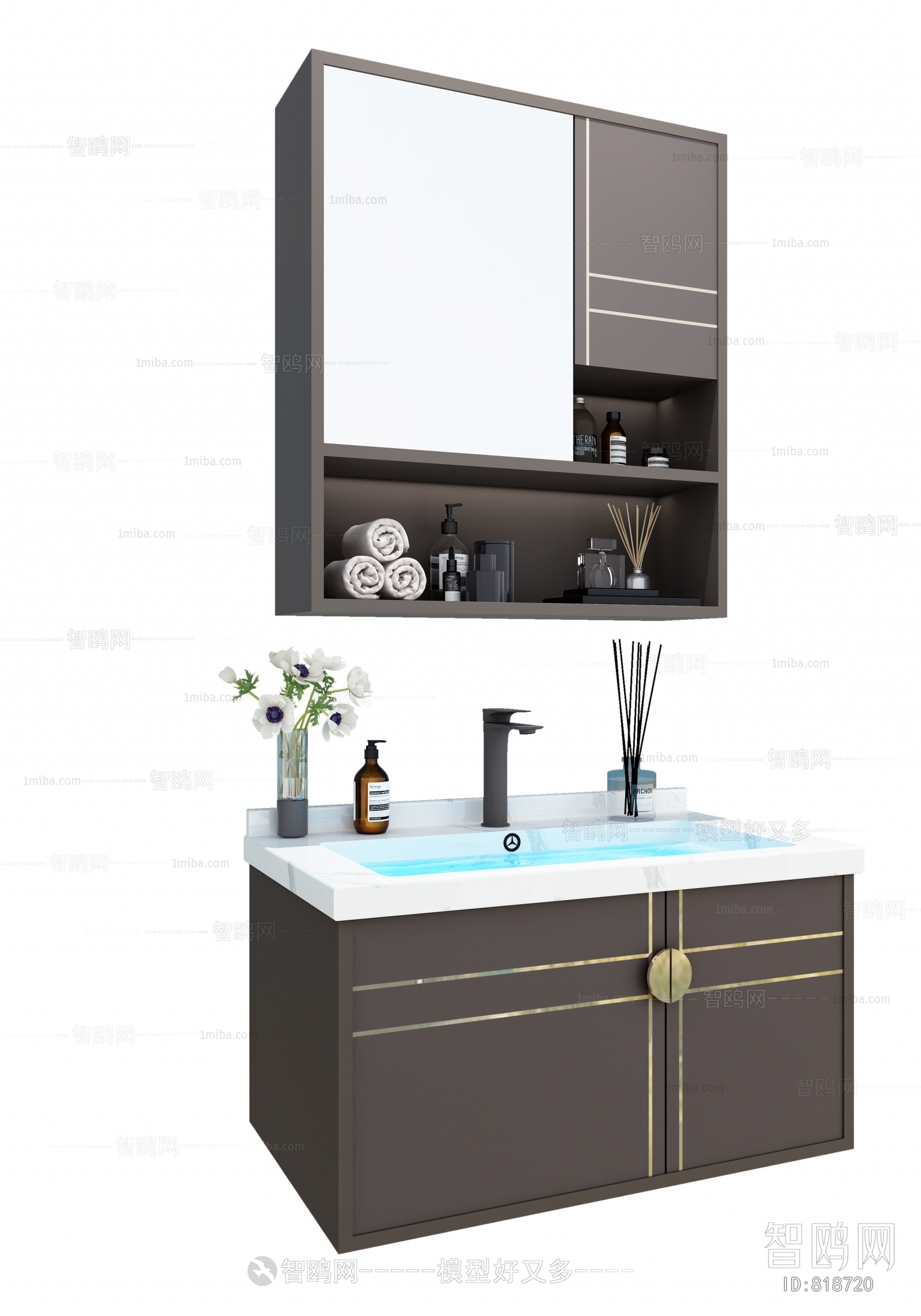 Modern Bathroom Cabinet