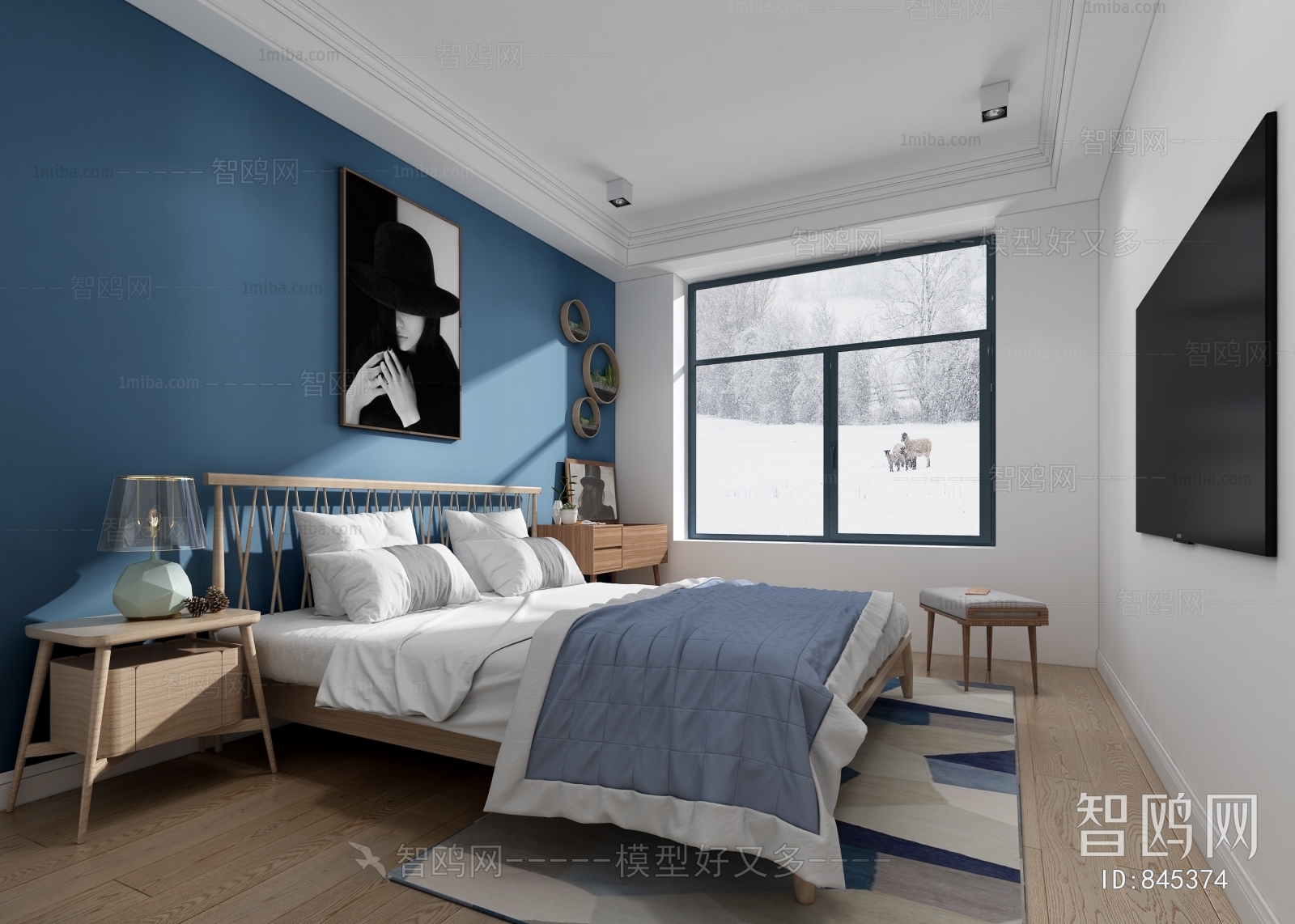 Nordic Style Bedroom