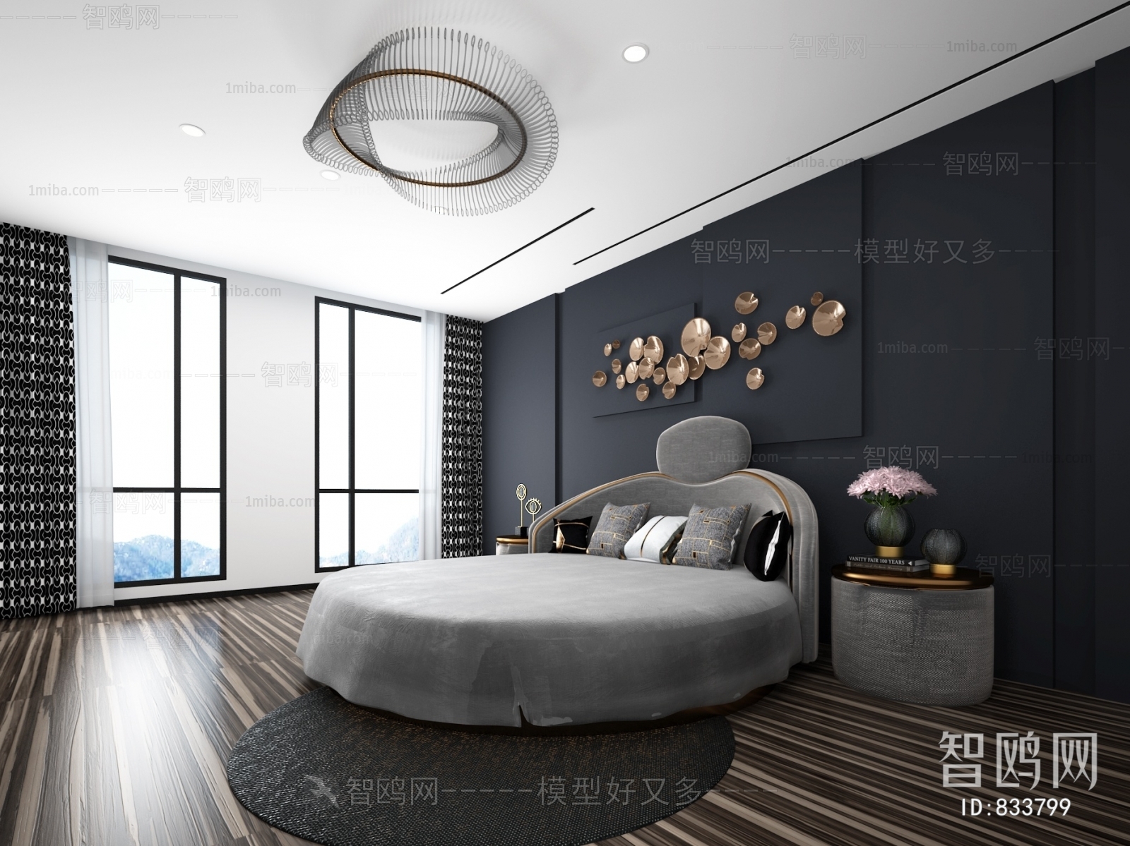 Post Modern Style Bedroom