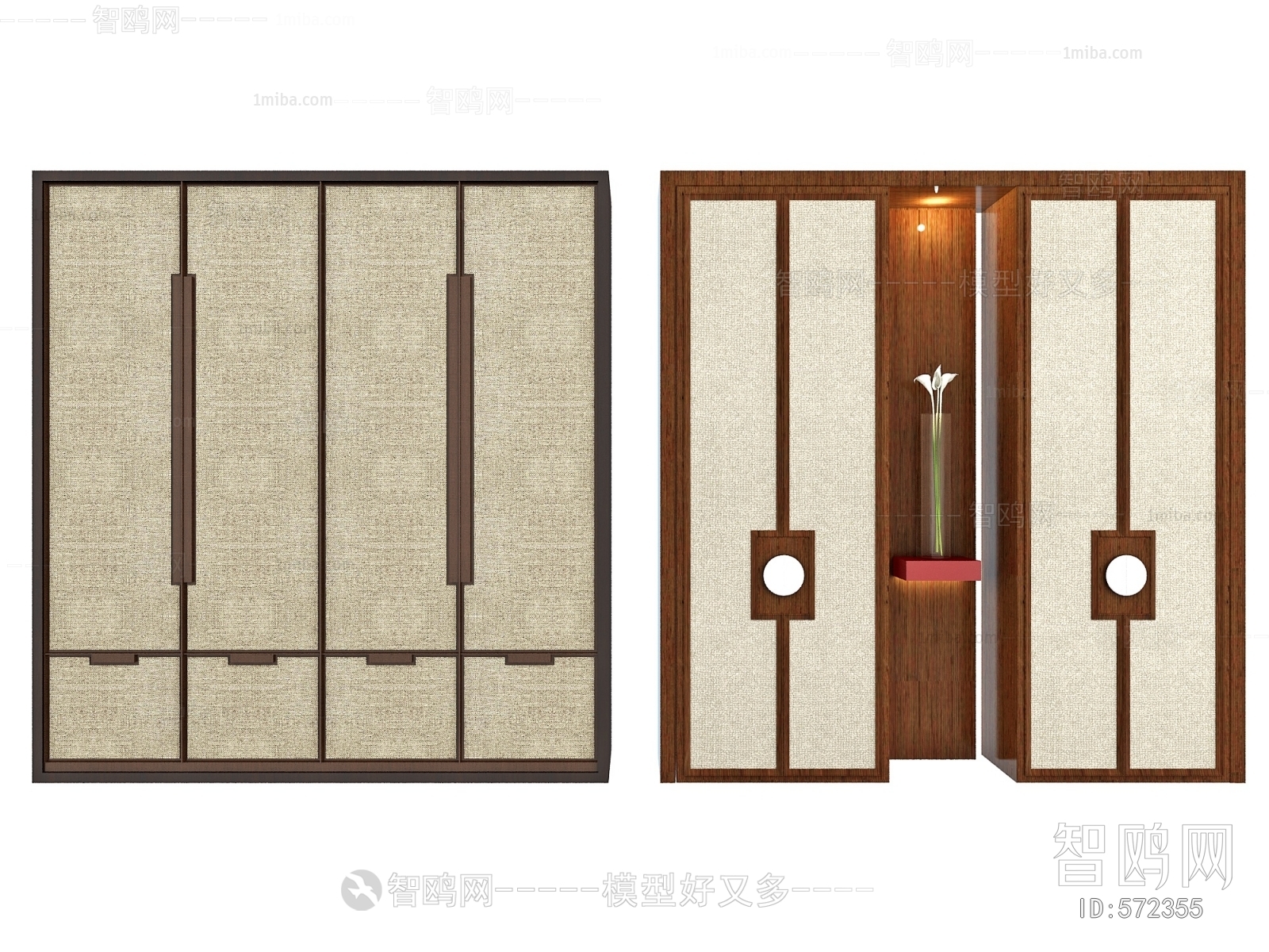 New Chinese Style The Wardrobe