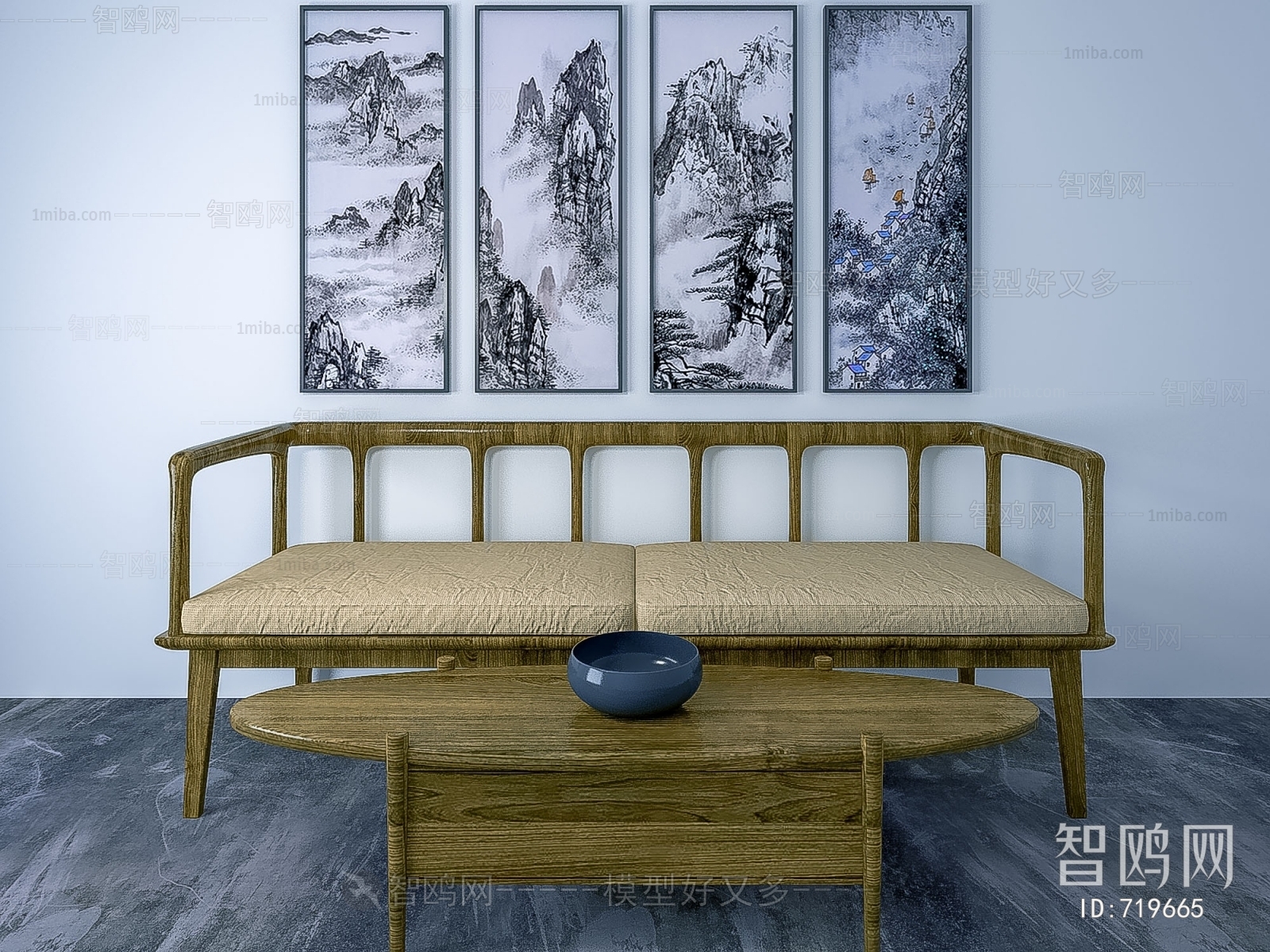 New Chinese Style Painting