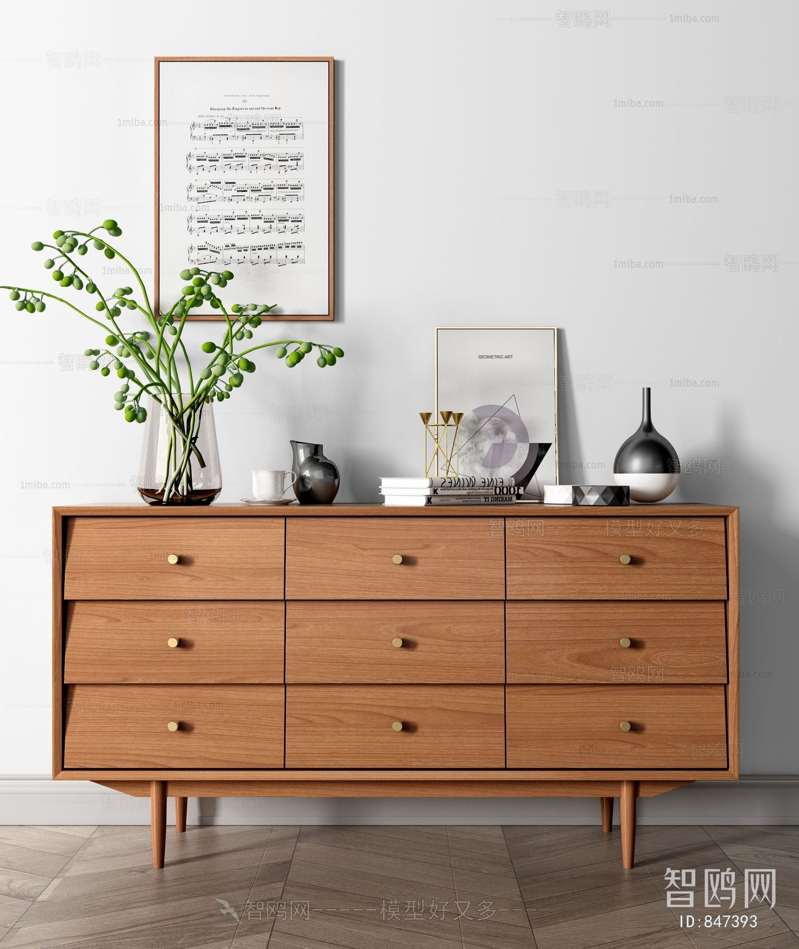 Nordic Style Side Cabinet/Entrance Cabinet