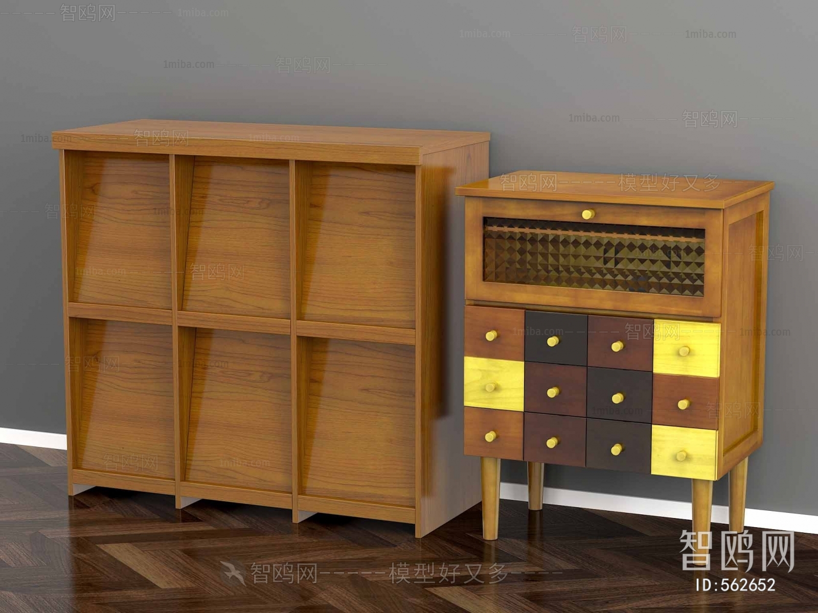 Japanese Style Shoe Cabinet