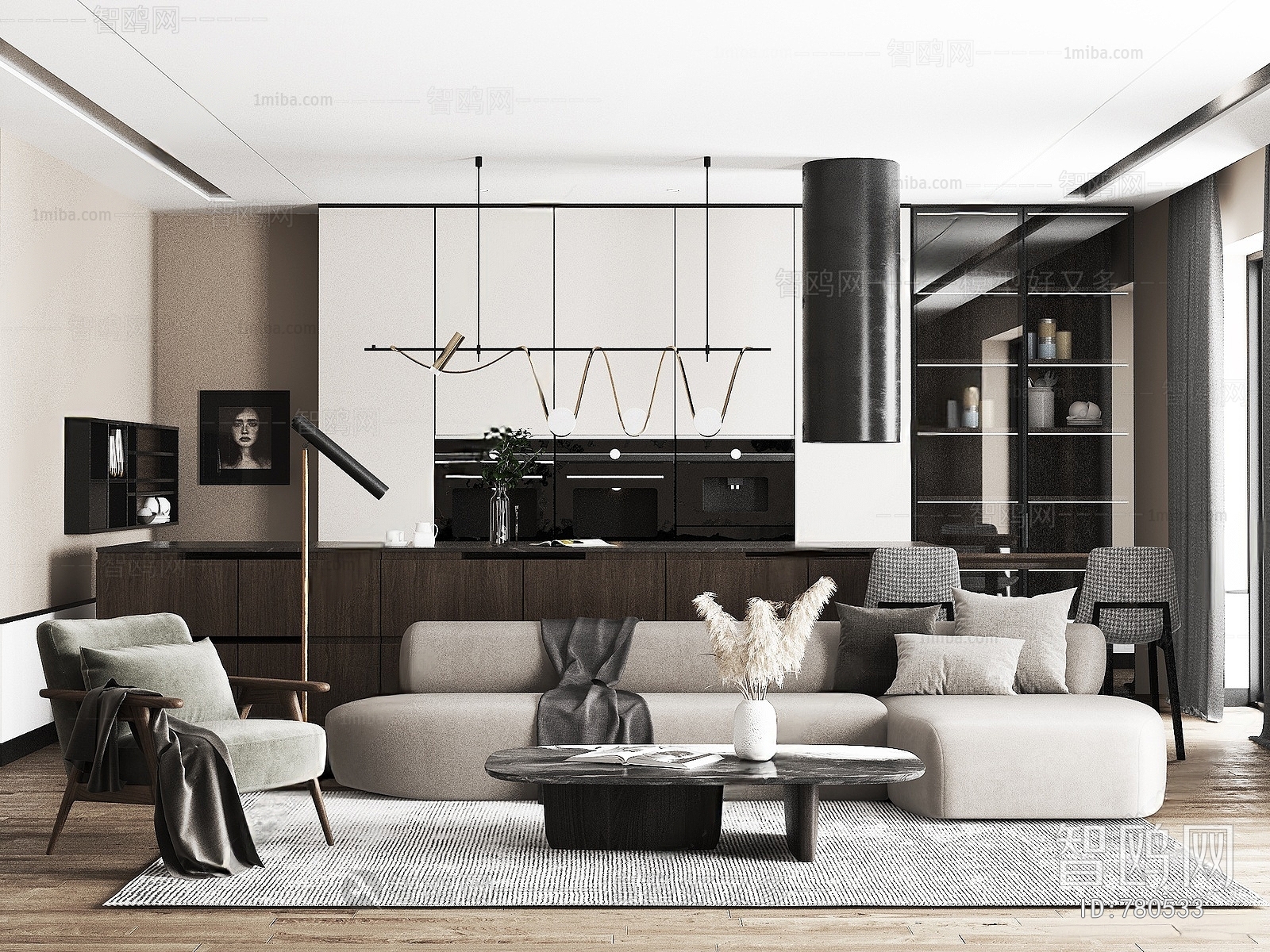 Modern A Living Room