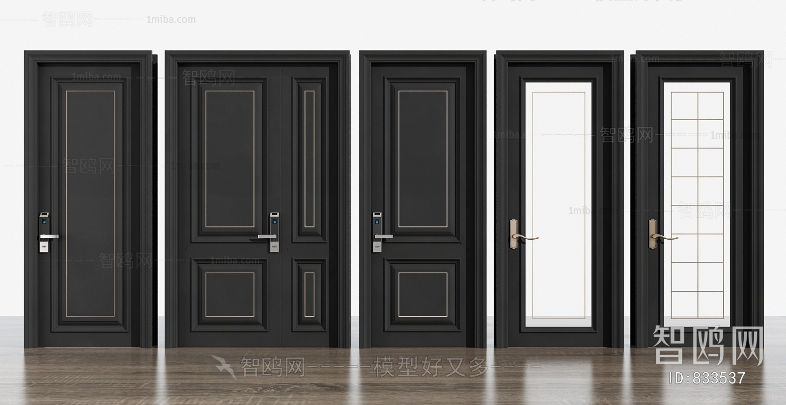 Simple European Style Door