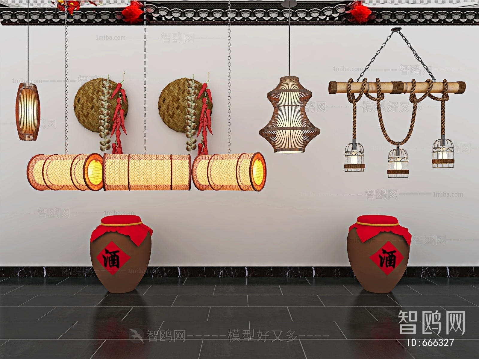 New Chinese Style Droplight