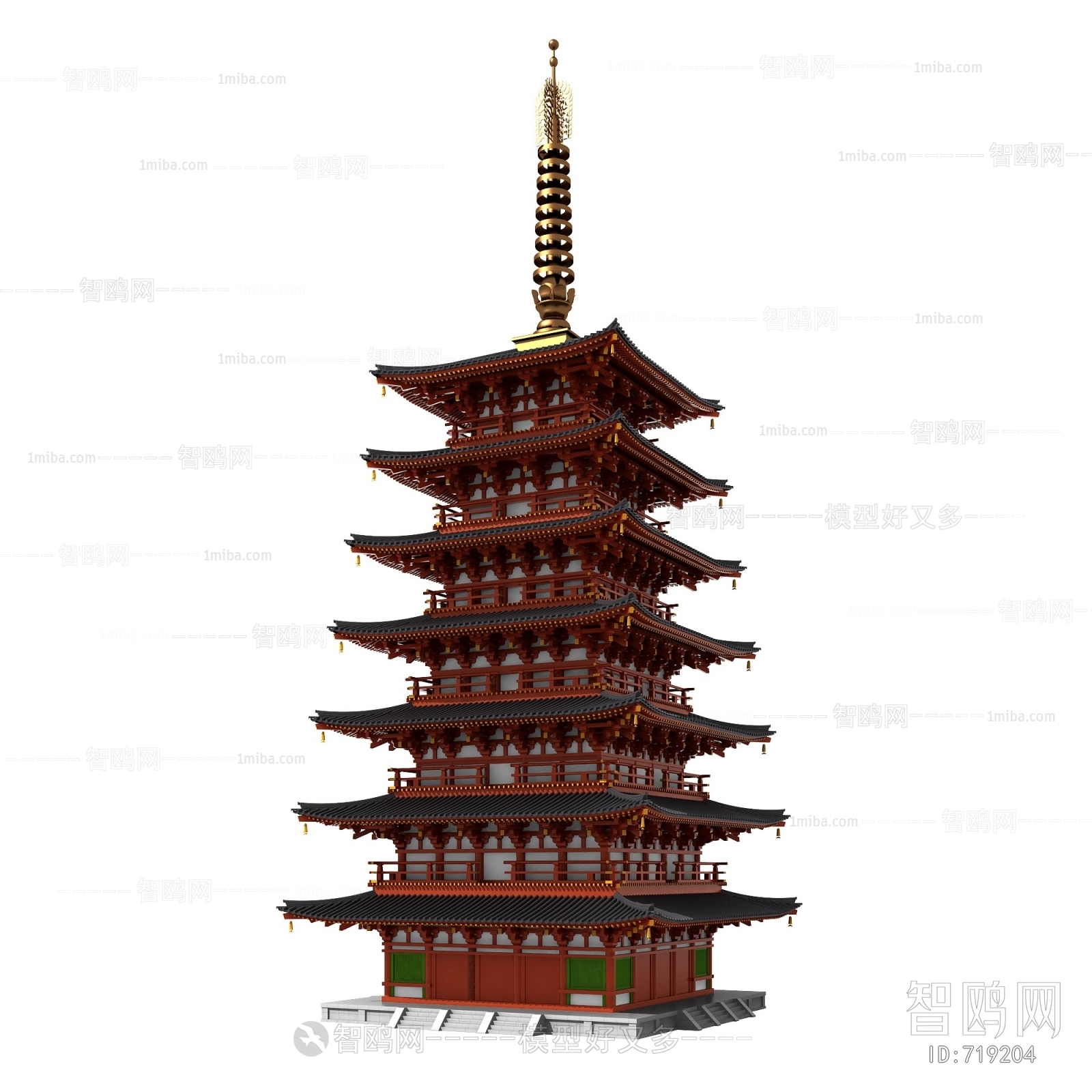 Chinese Style Ancient Architectural Buildings