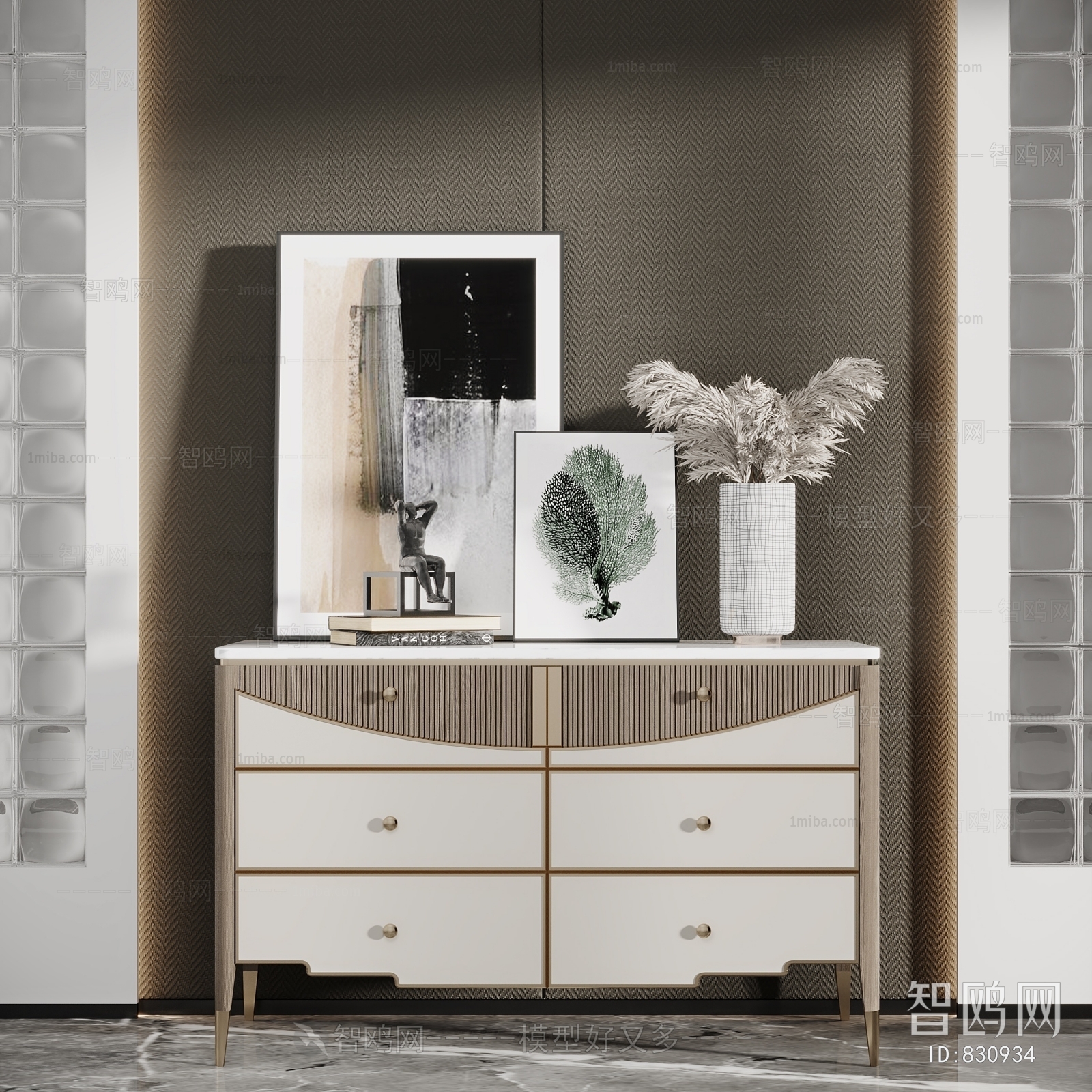 Modern Side Cabinet/Entrance Cabinet