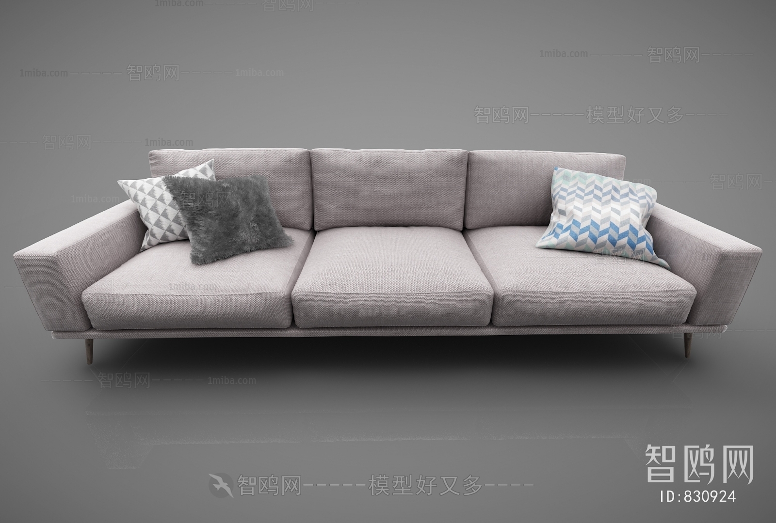 Modern Three-seat Sofa