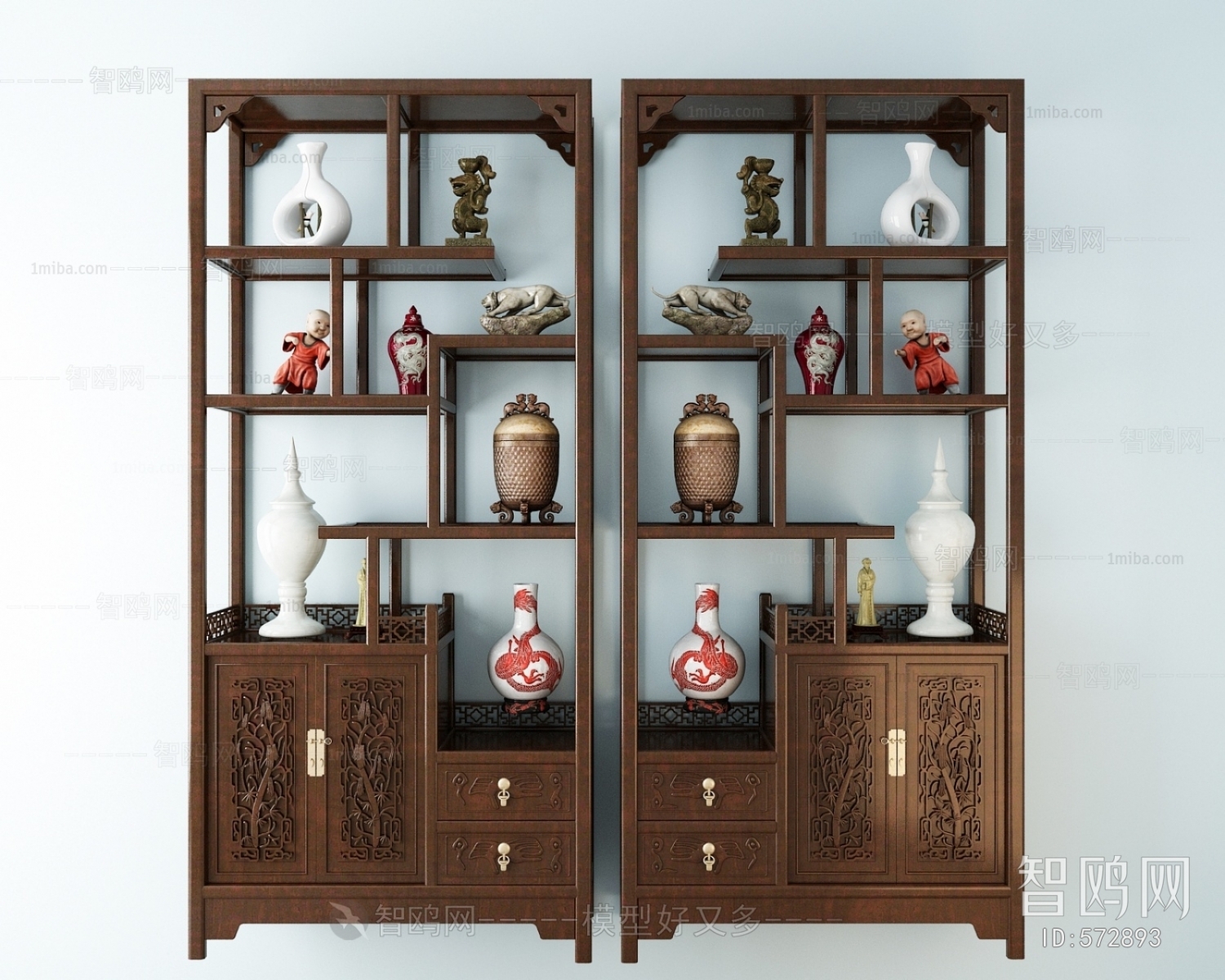 New Chinese Style Decorative Frame