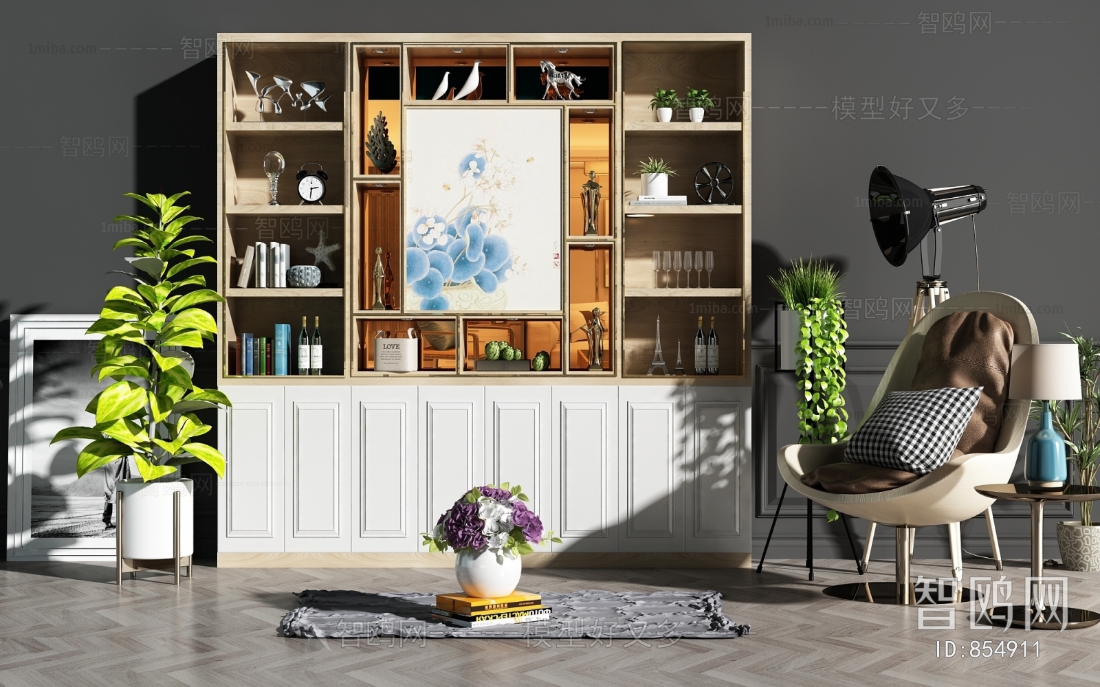 Modern Decorative Cabinet