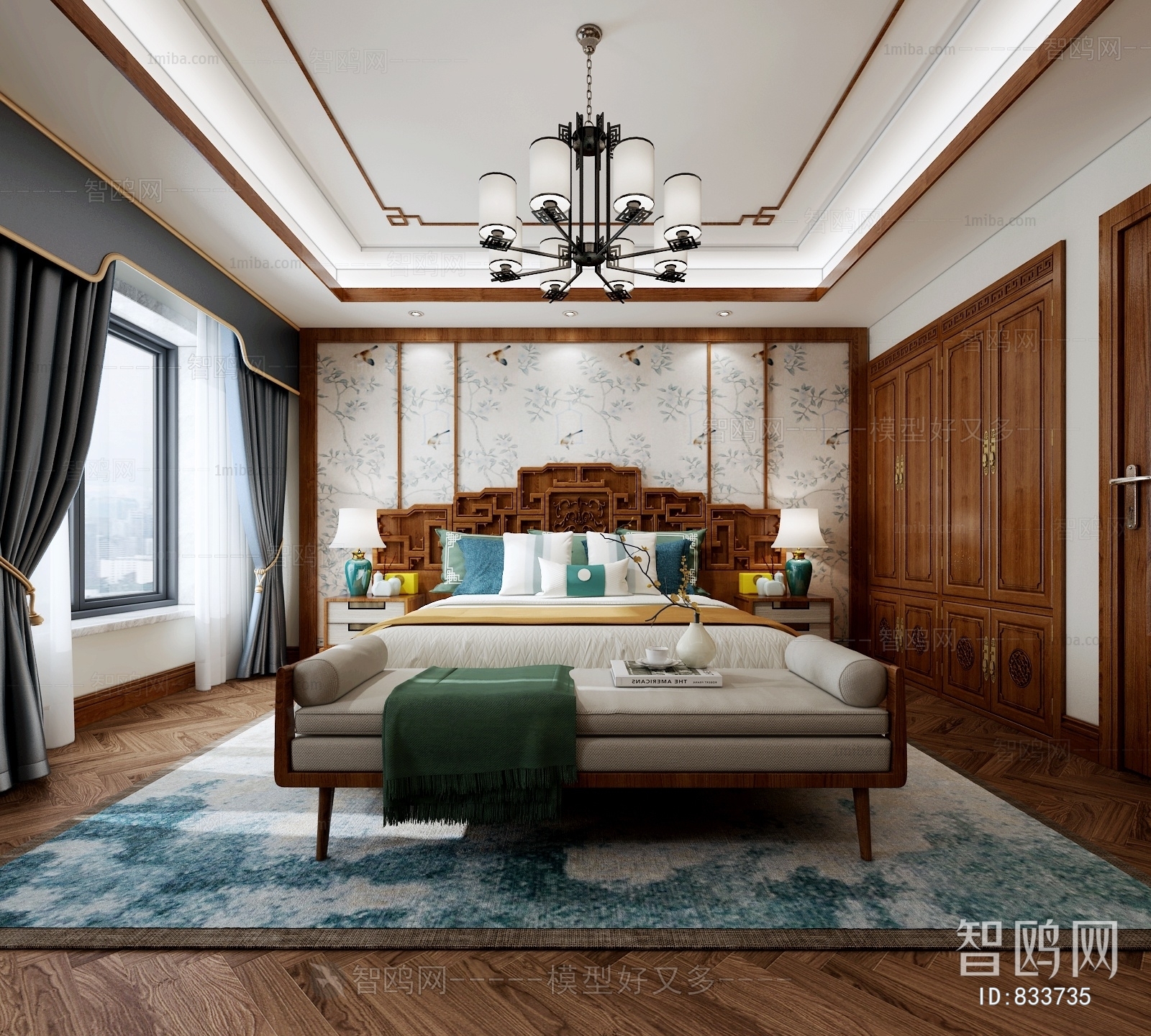 Chinese Style Bedroom