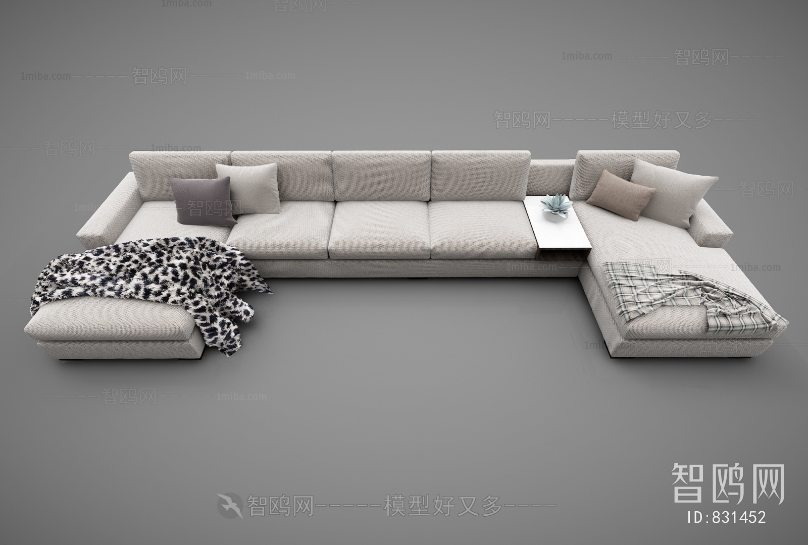 Modern Multi Person Sofa