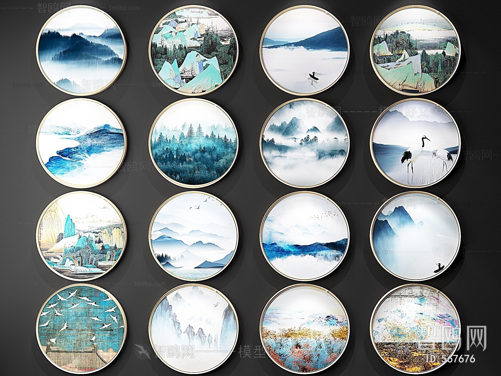 New Chinese Style Painting