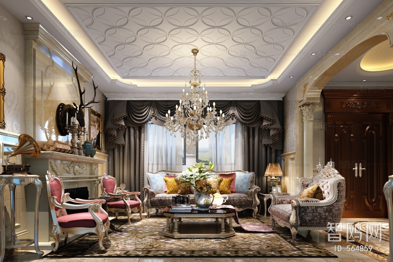 Classical Style A Living Room