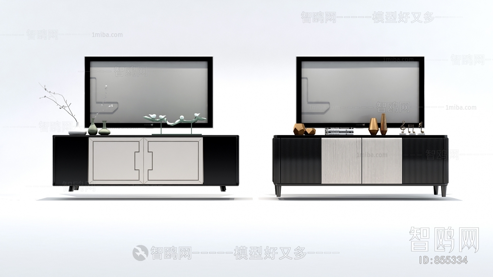 New Chinese Style TV Cabinet