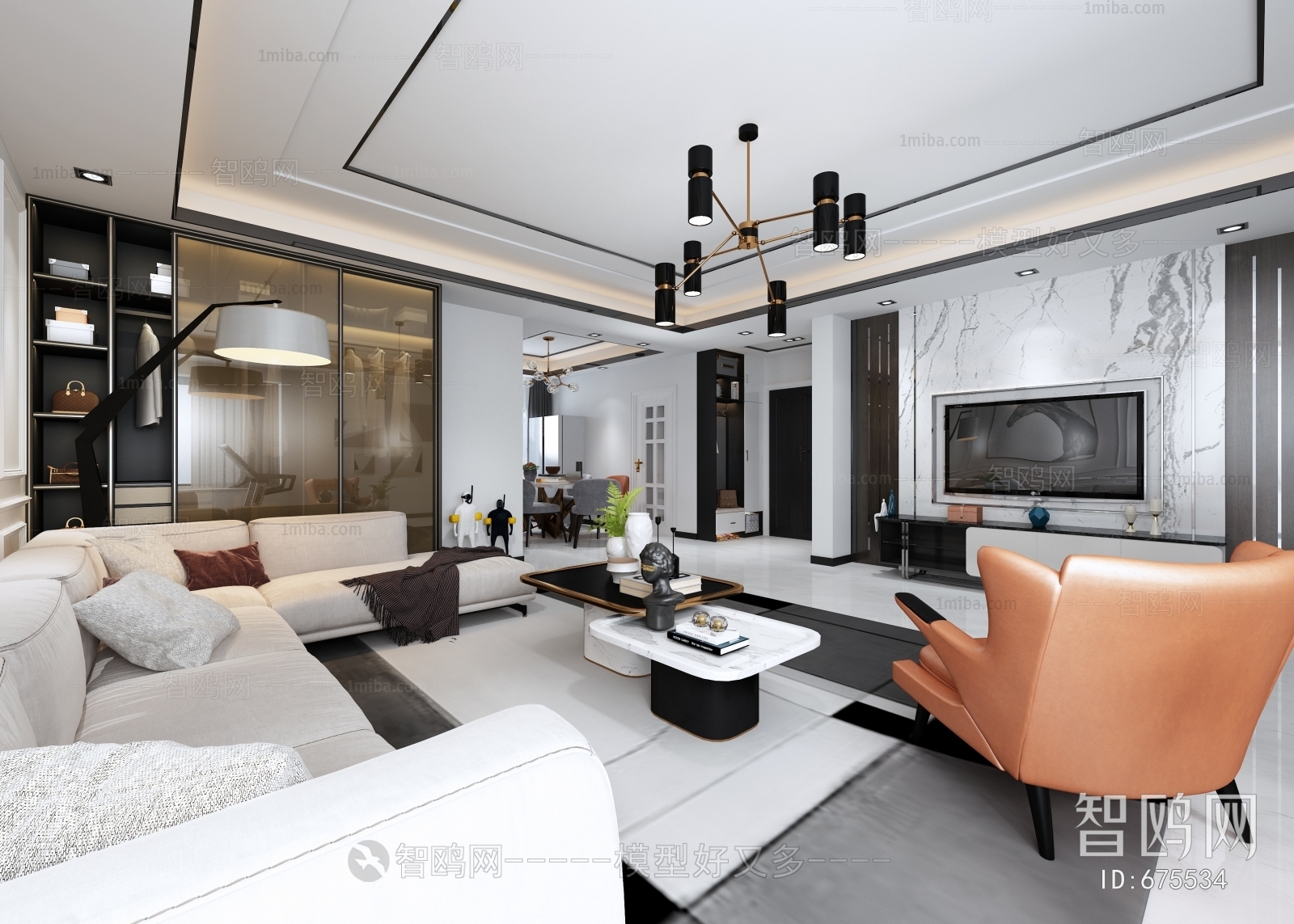 Modern A Living Room