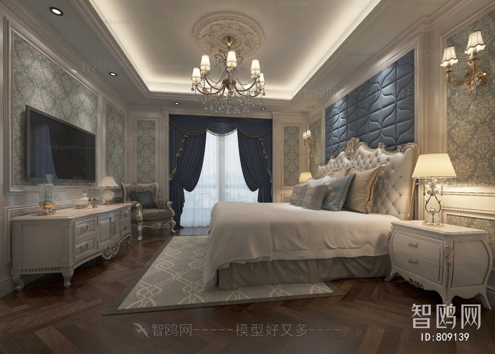 European Style Bedroom