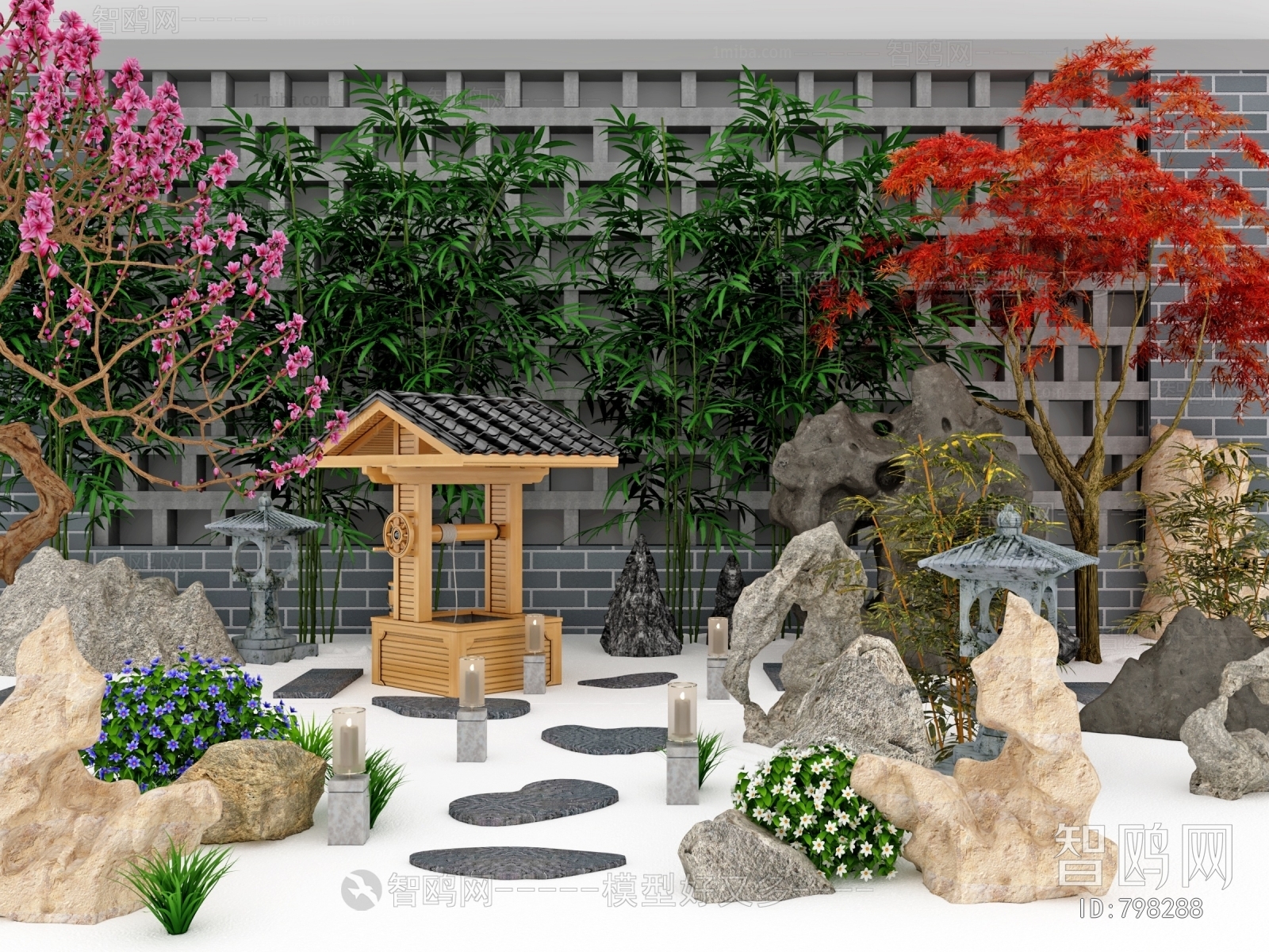 New Chinese Style Garden