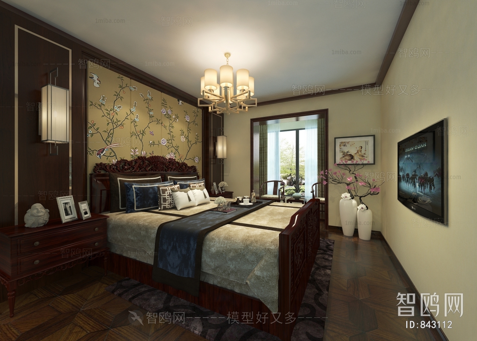 Chinese Style Bedroom