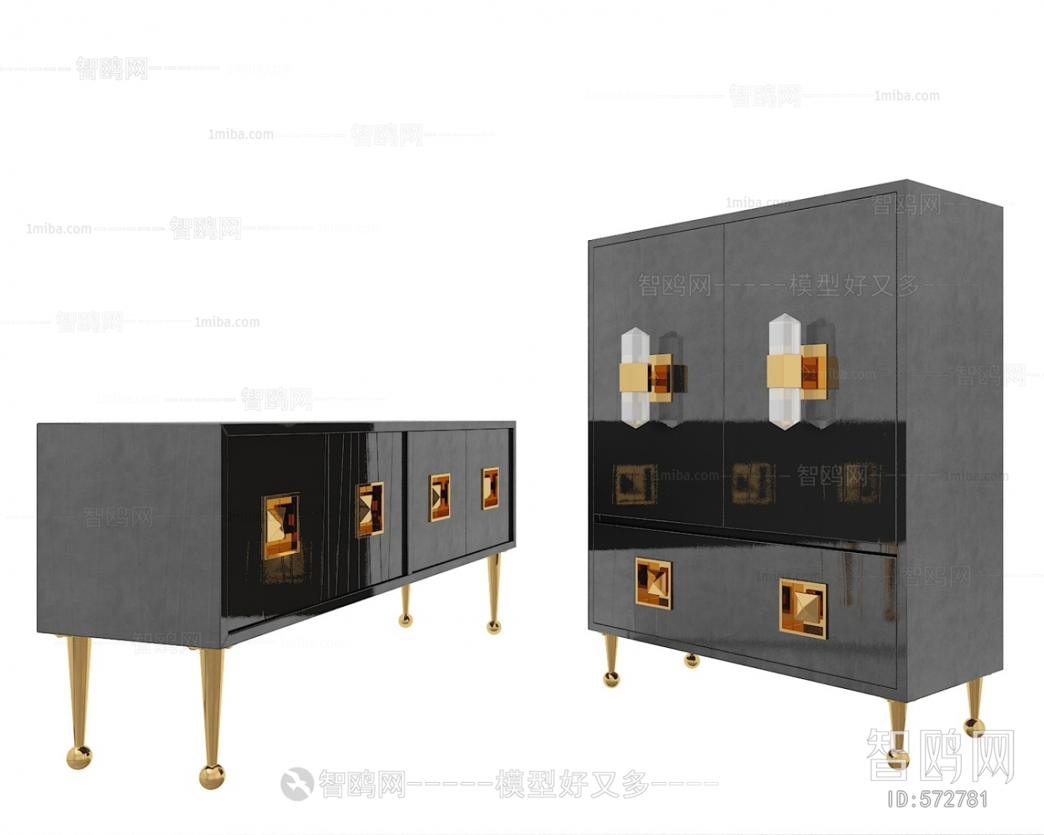 New Classical Style Decorative Cabinet