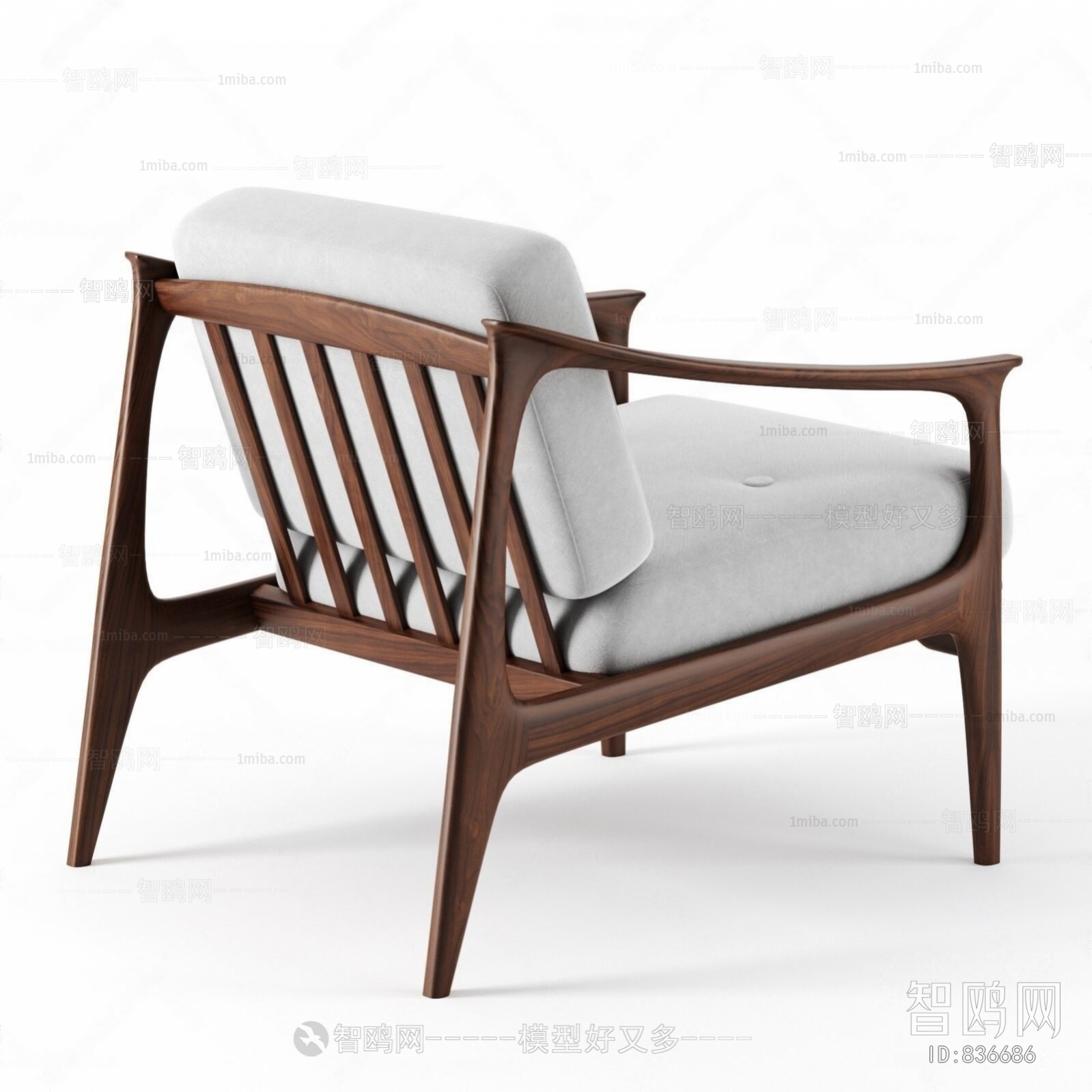 New Chinese Style Lounge Chair