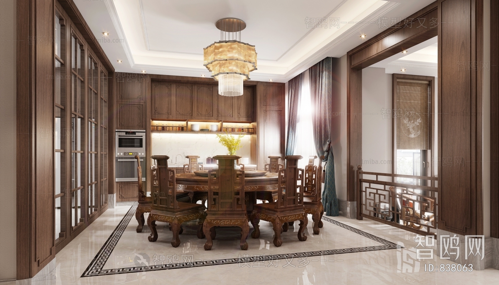 Chinese Style Dining Room