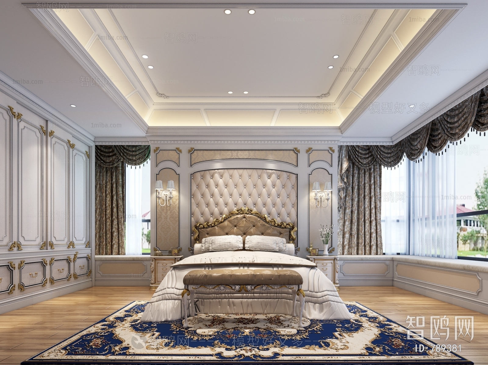 European Style Bedroom