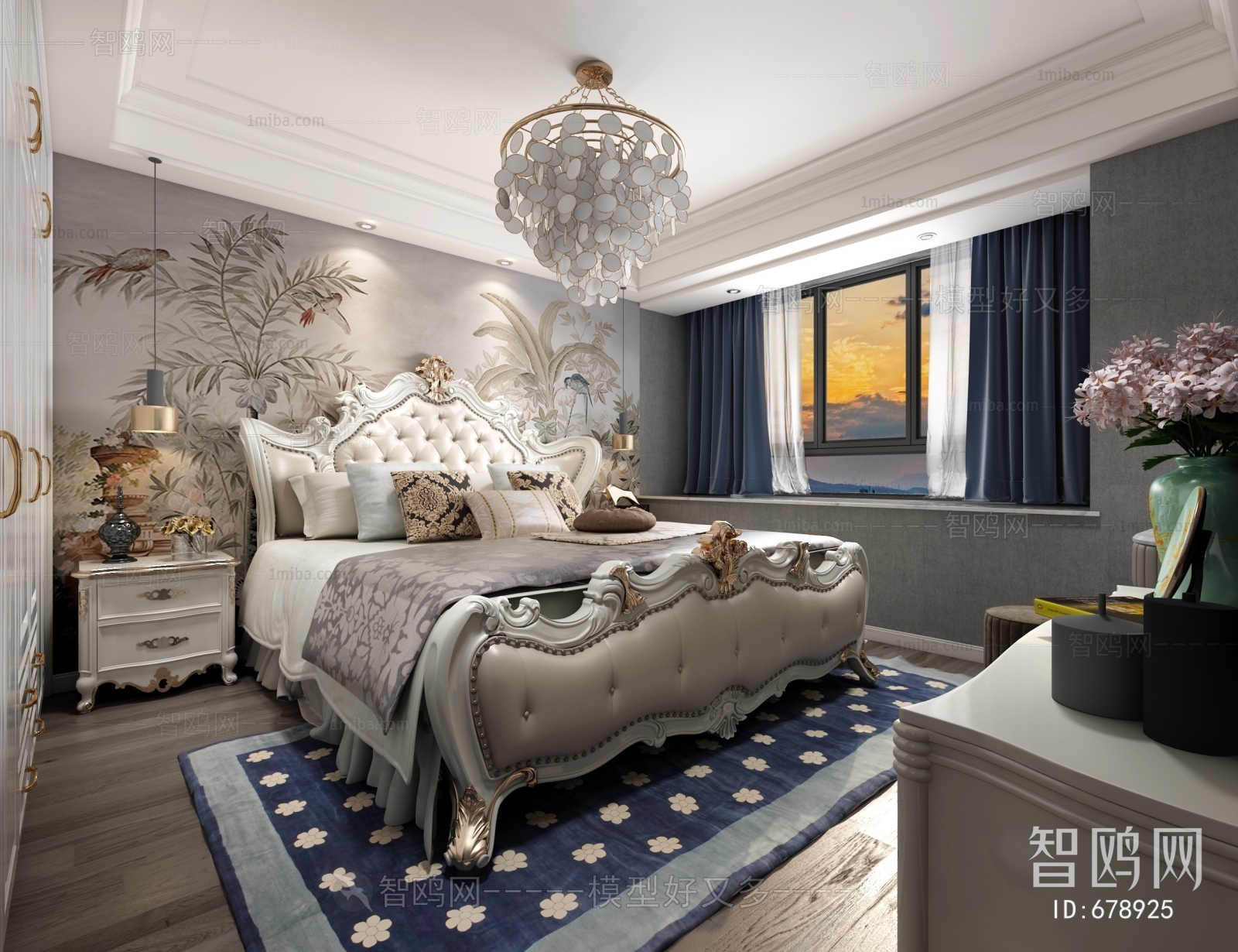 European Style Bedroom