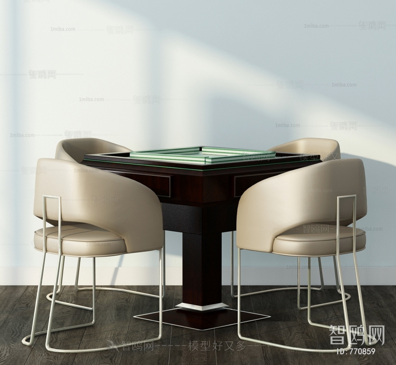 Modern Mahjong Tables And Chairs